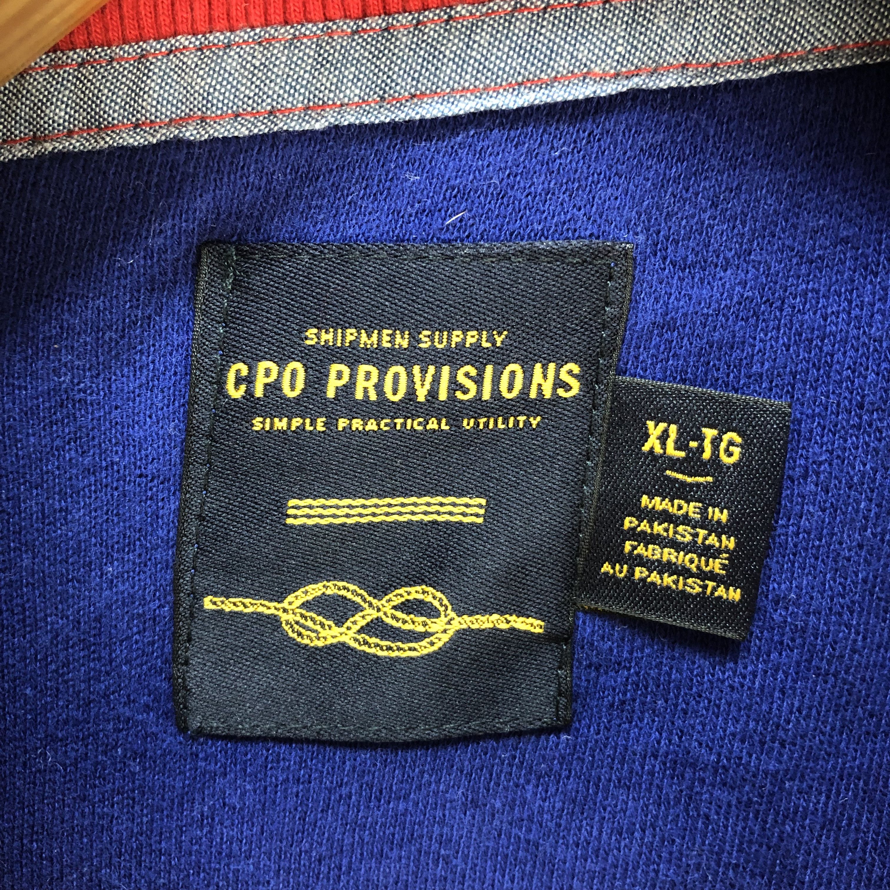 CPO CPO PROVISIONS SUPER BLUE VARSITY JACKET #6320-60 Size US L / EU 52-54 / 3 - 6 Thumbnail