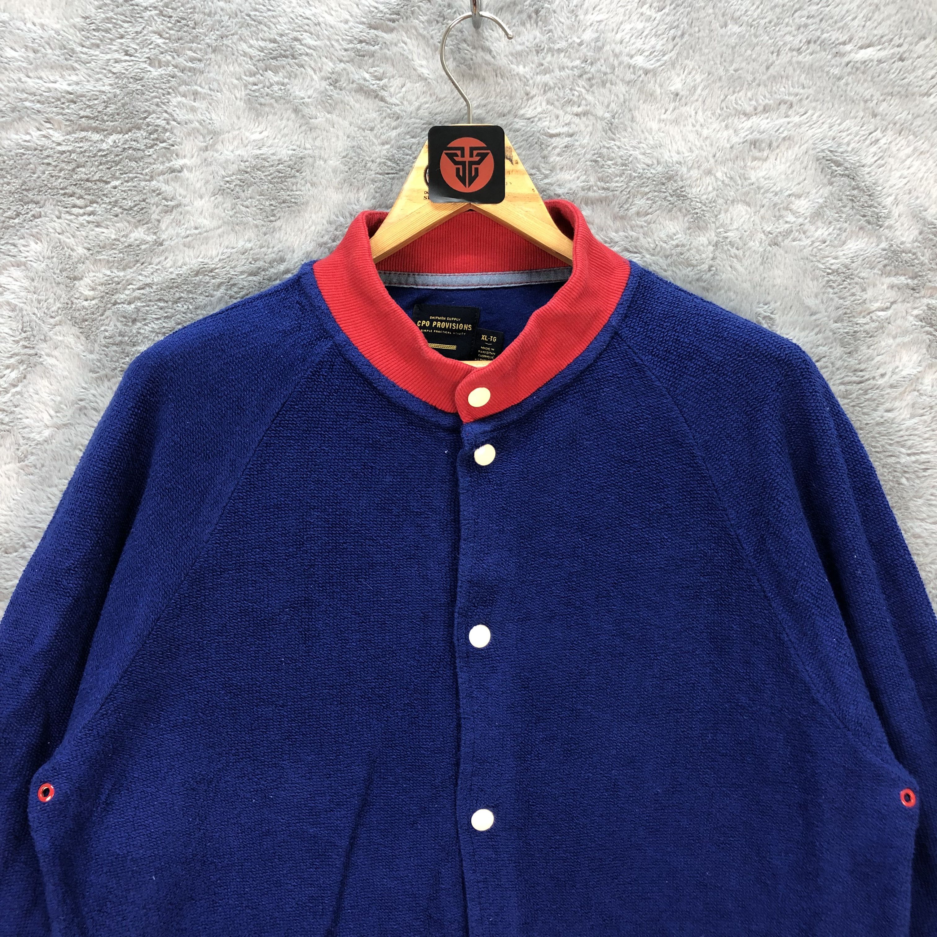 CPO CPO PROVISIONS SUPER BLUE VARSITY JACKET #6320-60 Size US L / EU 52-54 / 3 - 2 Thumbnail