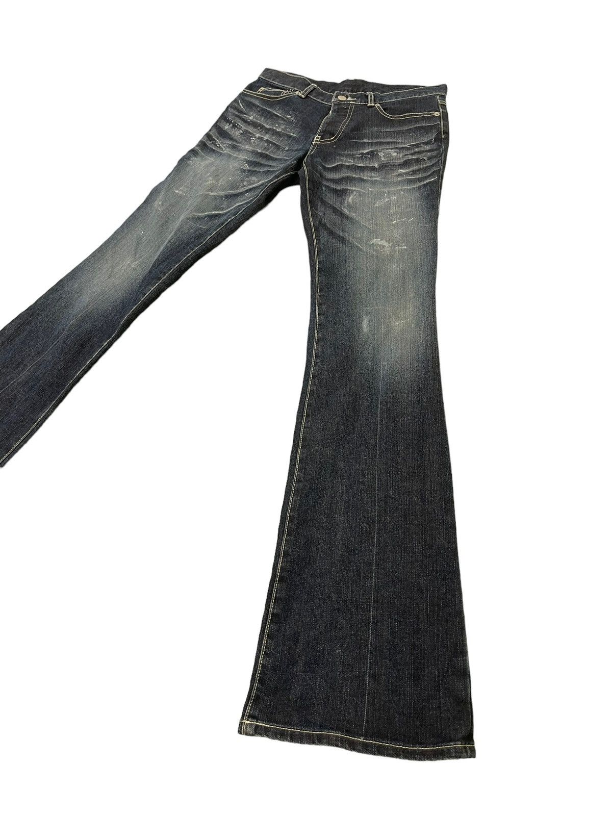 Tornado Mart Flare Jeans Tornado Mart Slim Painter Stretch Boot Cut 5🟦4 Size US 30 / EU 46 - 3 Thumbnail