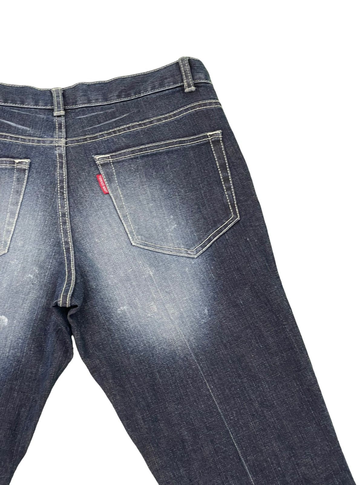 Tornado Mart Flare Jeans Tornado Mart Slim Painter Stretch Boot Cut 5🟦4 Size US 30 / EU 46 - 19 Thumbnail