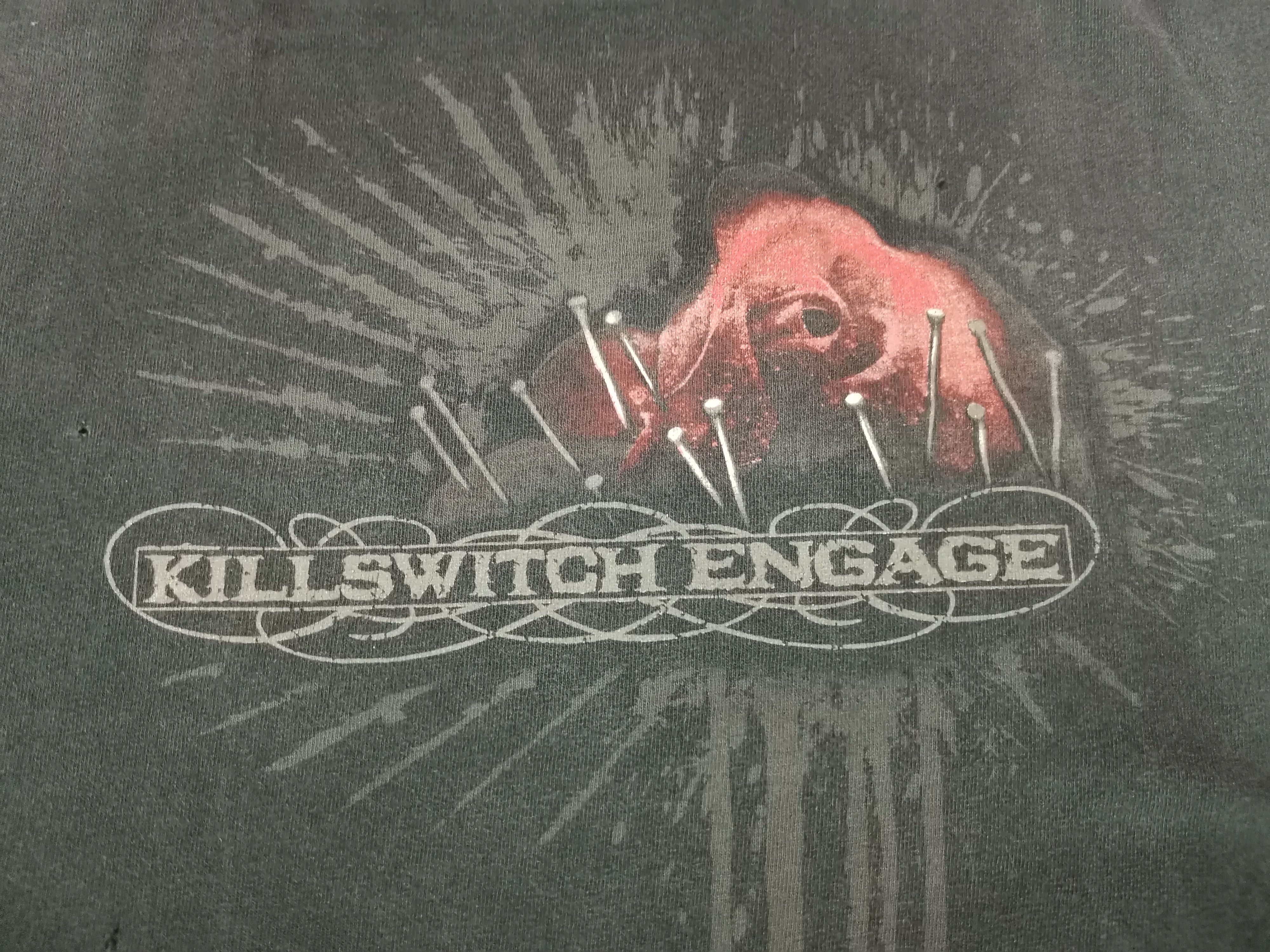 Band Tees Vintage Killswitch Engage Promo Skull Metal Band Tee Size US L / EU 52-54 / 3 - 1 Thumbnail