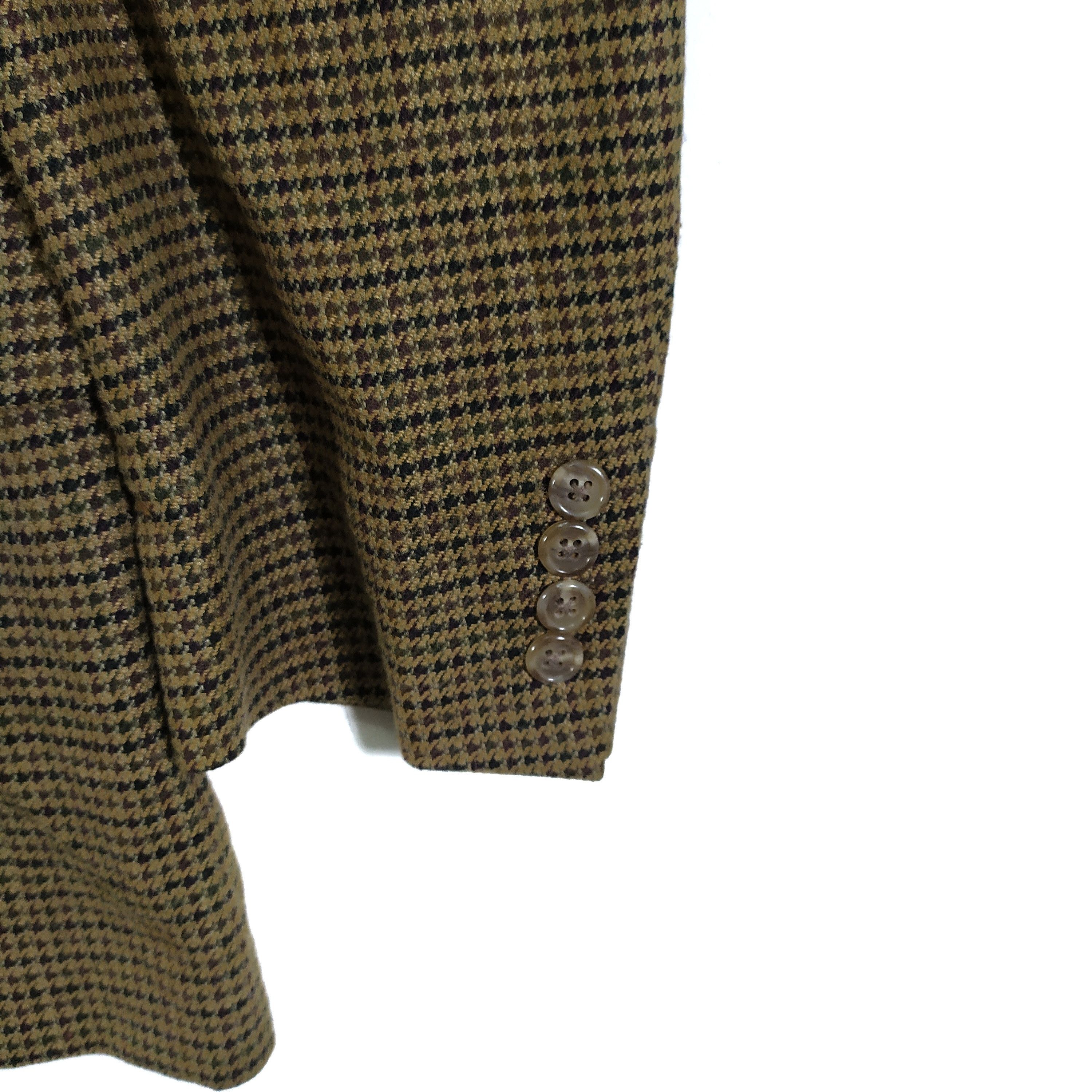 Burberry Burberrys' Houndstooth Suit Jacket / Blazers #72-004 Size 46R - 4 Thumbnail