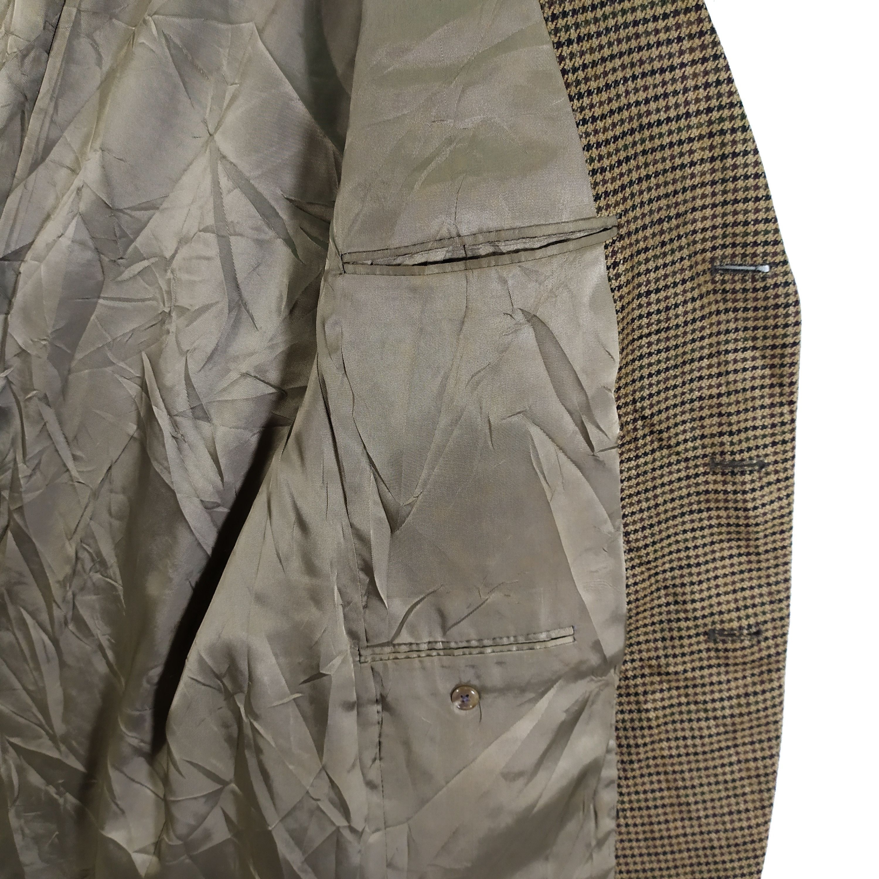 Burberry Burberrys' Houndstooth Suit Jacket / Blazers #72-004 Size 46R - 8 Thumbnail