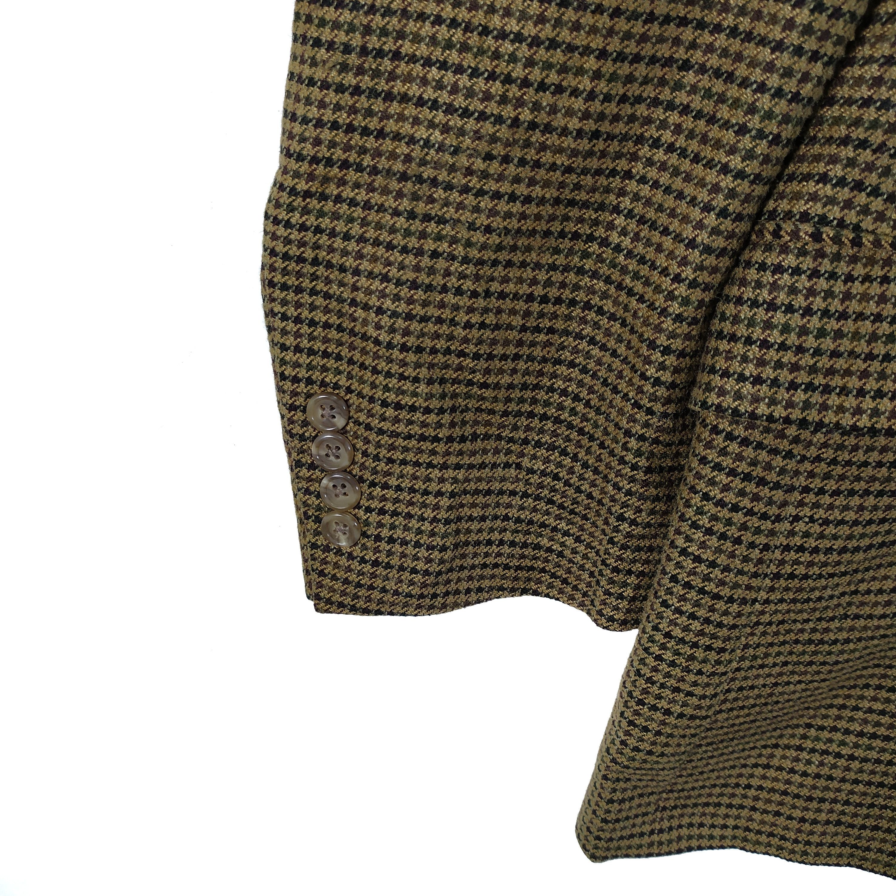 Burberry Burberrys' Houndstooth Suit Jacket / Blazers #72-004 Size 46R - 3 Thumbnail