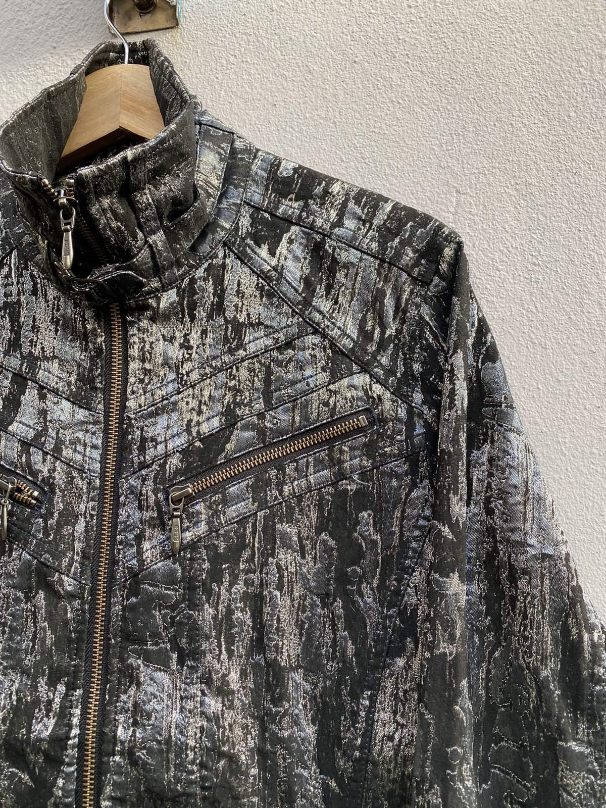 Tornado Mart 🔥RARE🔥Tornado Mart Japan Marble Design “Fabric From Italy” Size US S / EU 44-46 / 1 - 2 Thumbnail