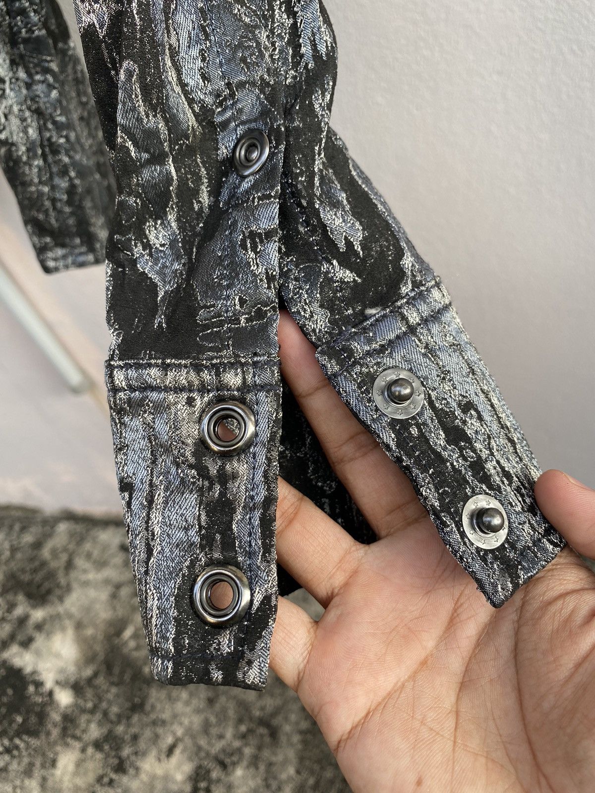 Tornado Mart 🔥RARE🔥Tornado Mart Japan Marble Design “Fabric From Italy” Size US S / EU 44-46 / 1 - 8 Thumbnail