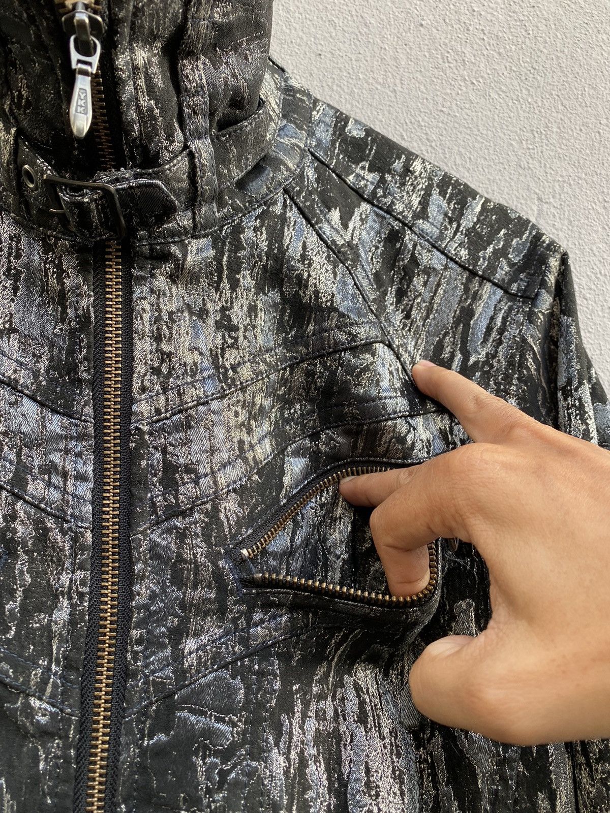 Tornado Mart 🔥RARE🔥Tornado Mart Japan Marble Design “Fabric From Italy” Size US S / EU 44-46 / 1 - 4 Thumbnail