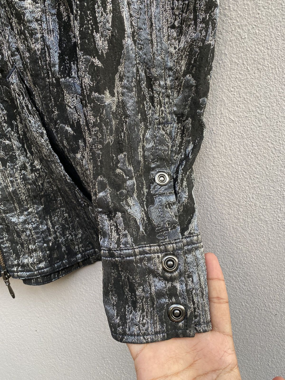 Tornado Mart 🔥RARE🔥Tornado Mart Japan Marble Design “Fabric From Italy” Size US S / EU 44-46 / 1 - 7 Thumbnail