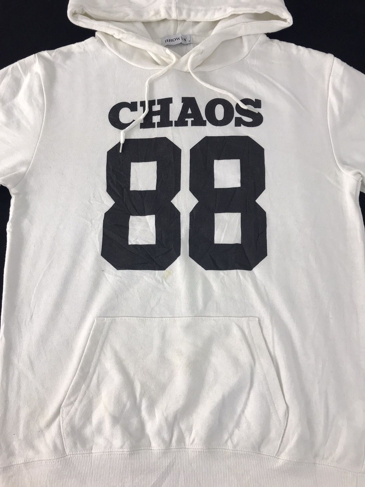 Japanese Brand × Vintage Browny Chaos 88 Area Made Hoodies Sweatshirt Size US M / EU 48-50 / 2 - 3 Thumbnail