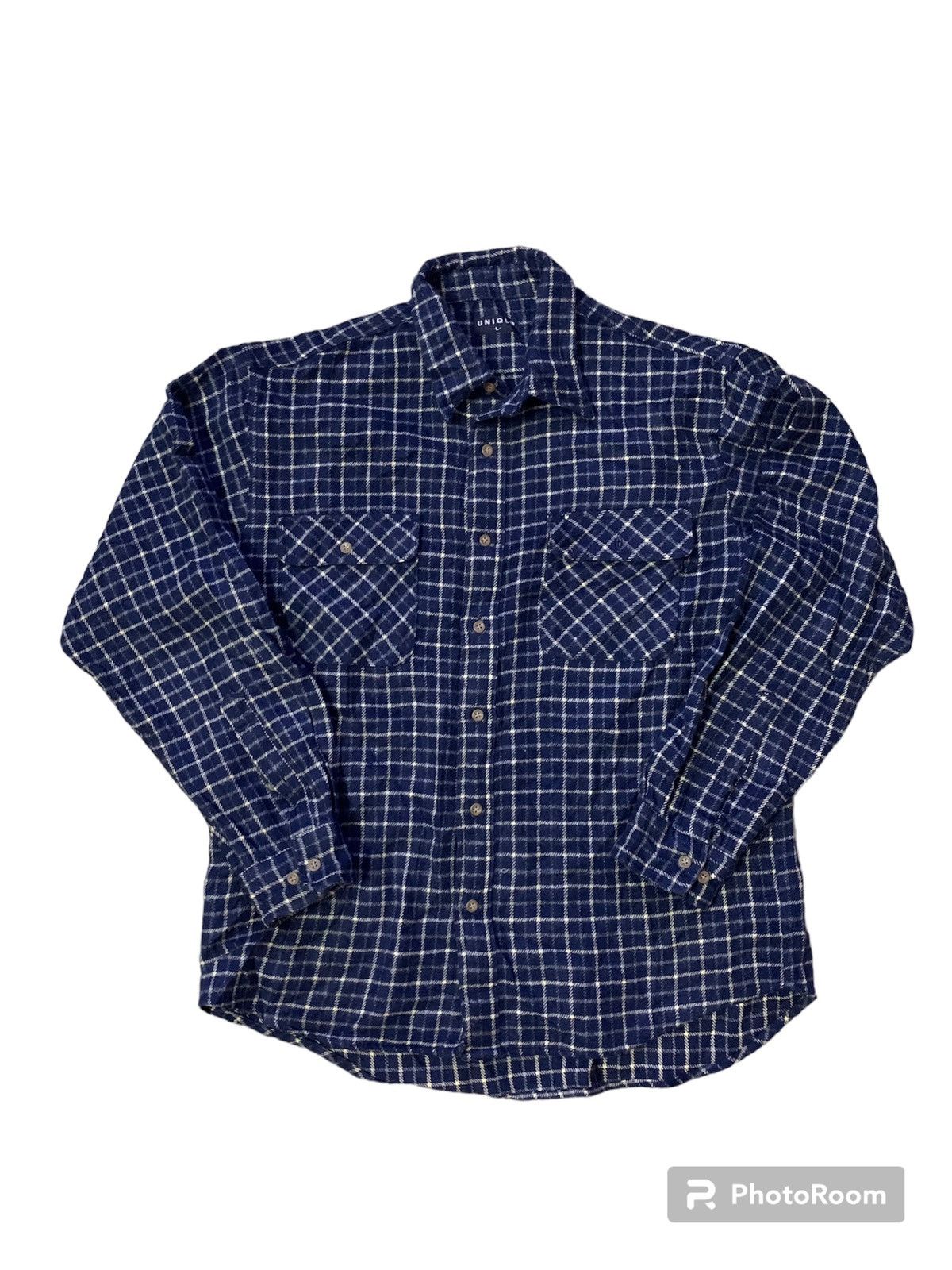 Uniqlo Checkered Flannel Shirt