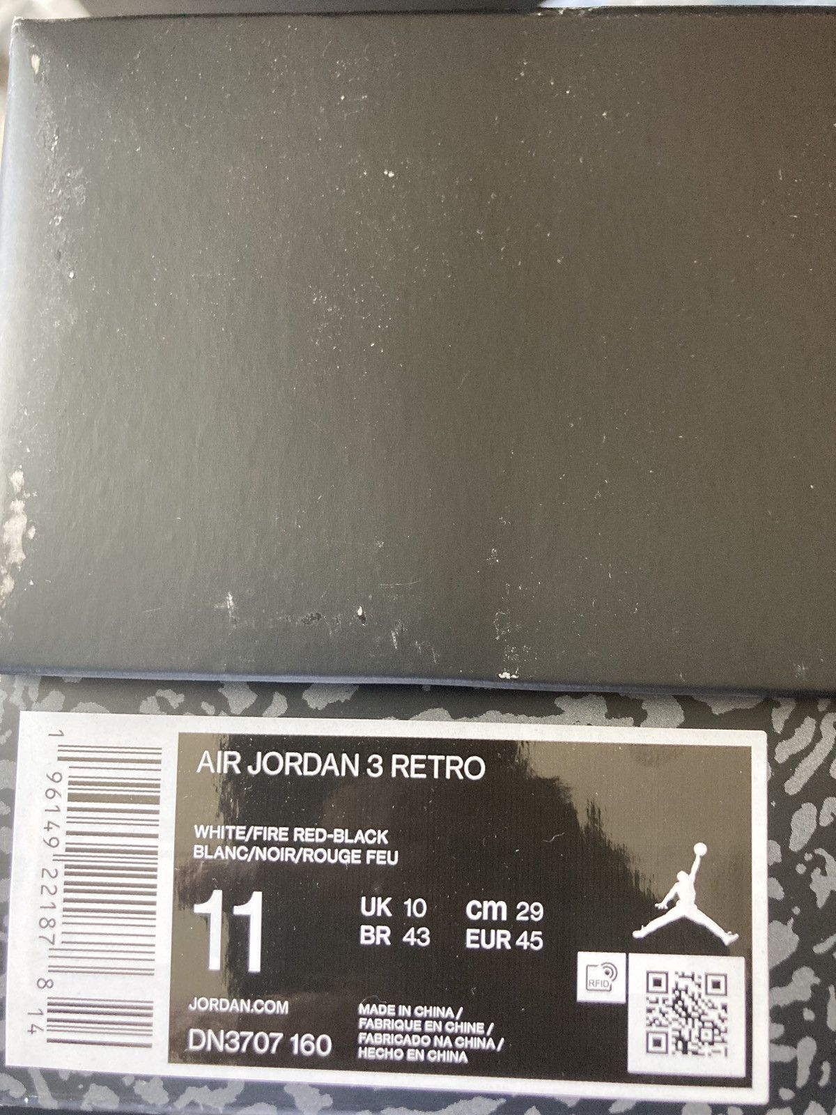Jordan Brand × Nike Air Jordan 3 Retro Fire Red Size 11 Size US 11 / EU 44 - 9 Thumbnail