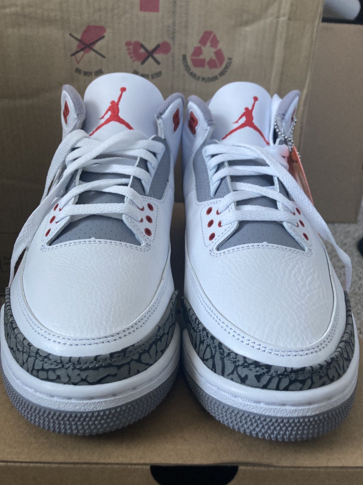 Jordan Brand × Nike Air Jordan 3 Retro Fire Red Size 11 Size US 11 / EU 44 - 4 Thumbnail