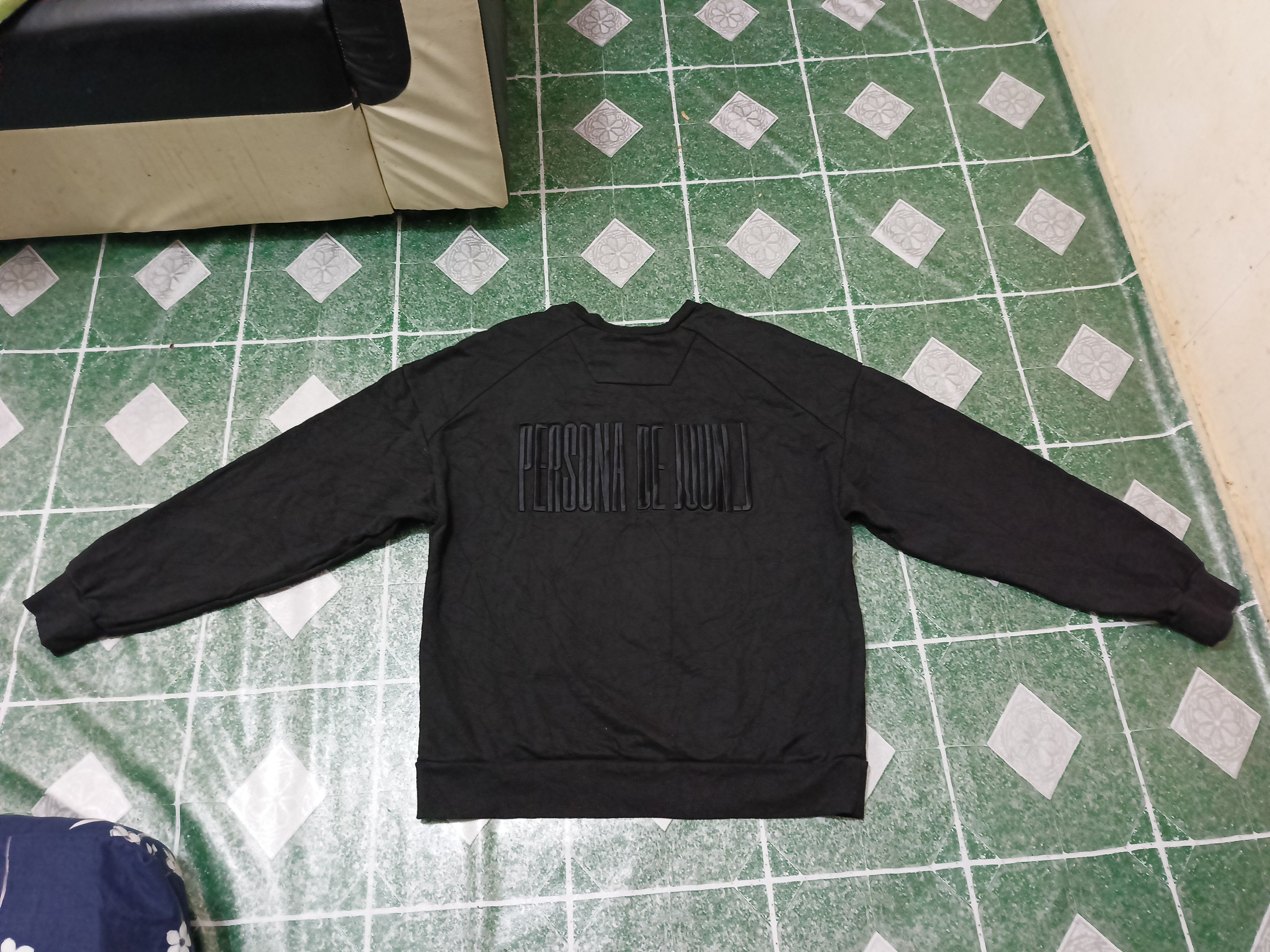Juun.J Juun.J Oversized Crewneck Sweatshirt Embroidery Size US M / EU 48-50 / 2 - 9 Thumbnail