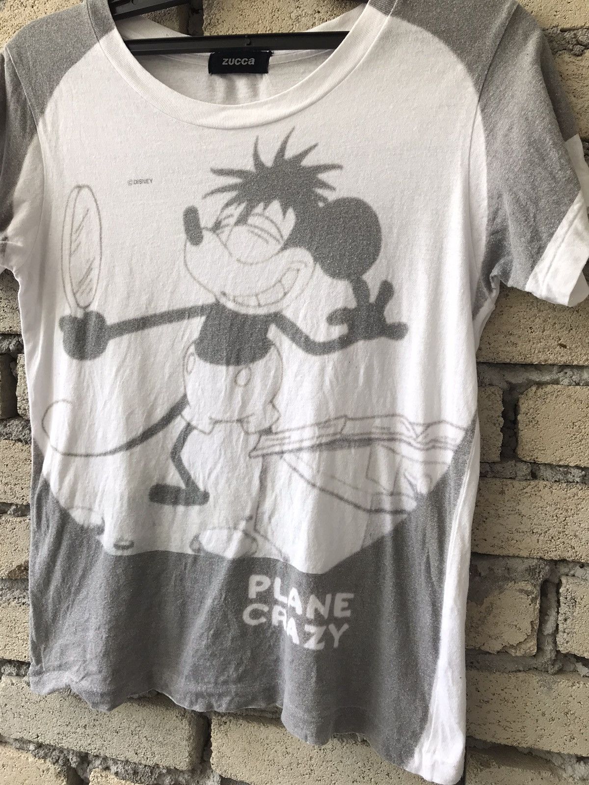 CABANE de ZUCCa × Japanese Brand × Mickey Mouse R.M.P zucca x Disney Plane Crazy All Over Printed Size US XS / EU 42 / 0 - 2 Thumbnail