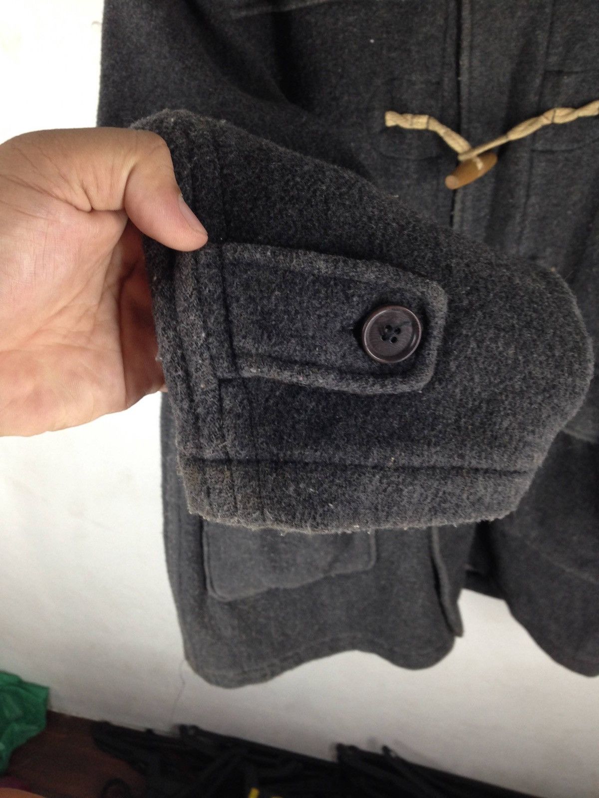 Designer × United Colors Of Benetton United Colors Of Benetton Wool Jacket Hoodie Size US L / EU 52-54 / 3 - 6 Thumbnail