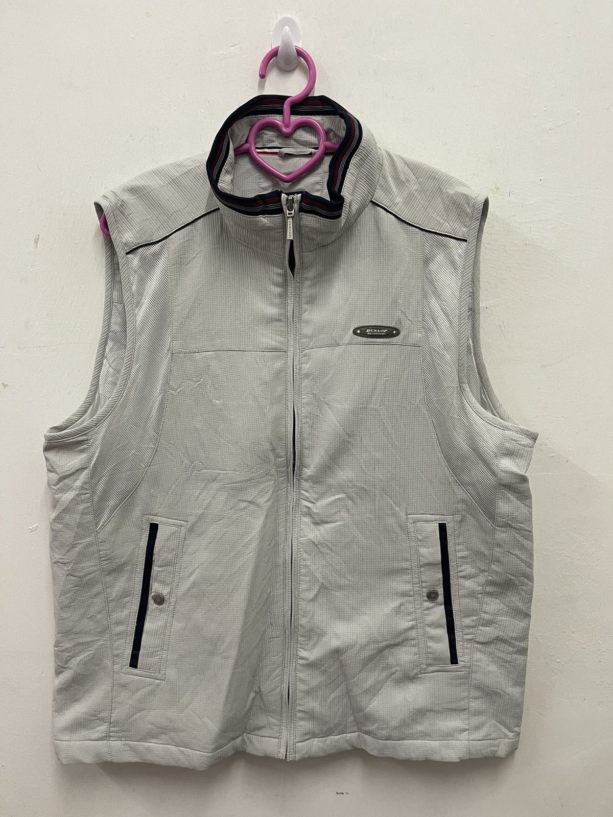 Dunlop Rare Vintage DUNLOP Motorsport Vest Size US M / EU 48-50 / 2 - 1 Thumbnail
