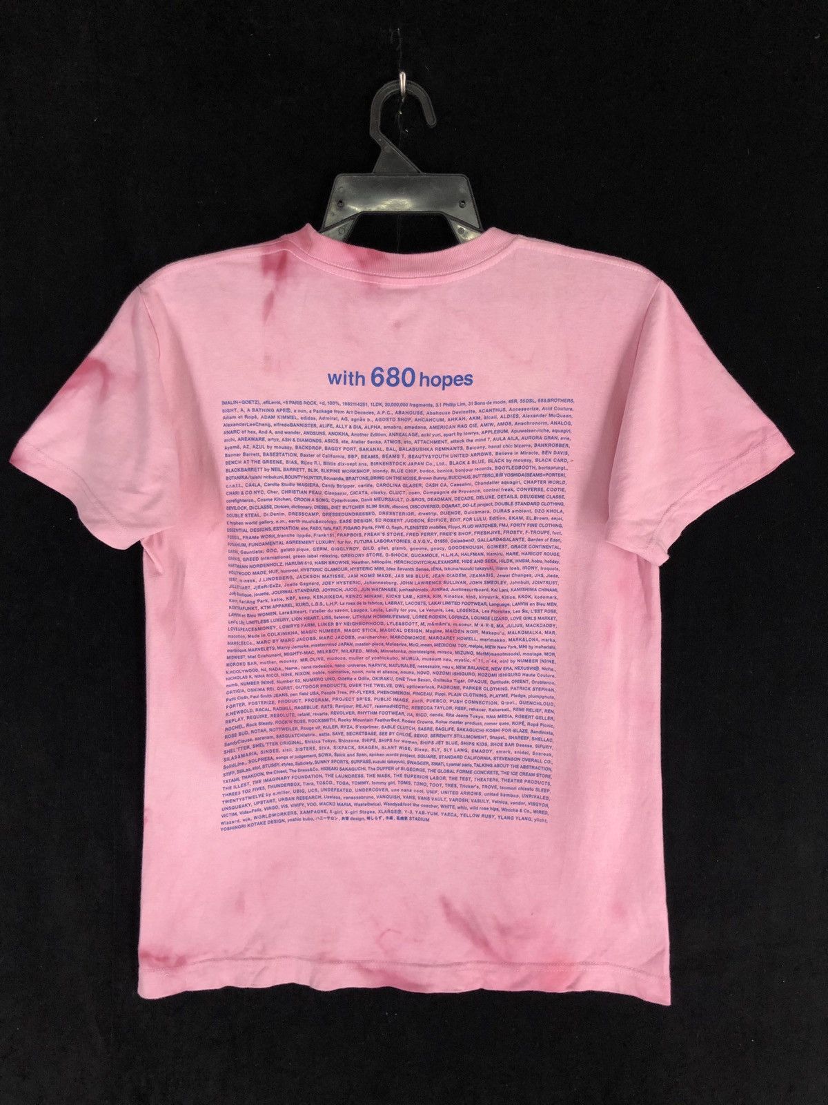 image of Start Today With 680 Hopes All Brand Designer Tshirt Cw21 in Acid Wash Black, Men's (Size Small)