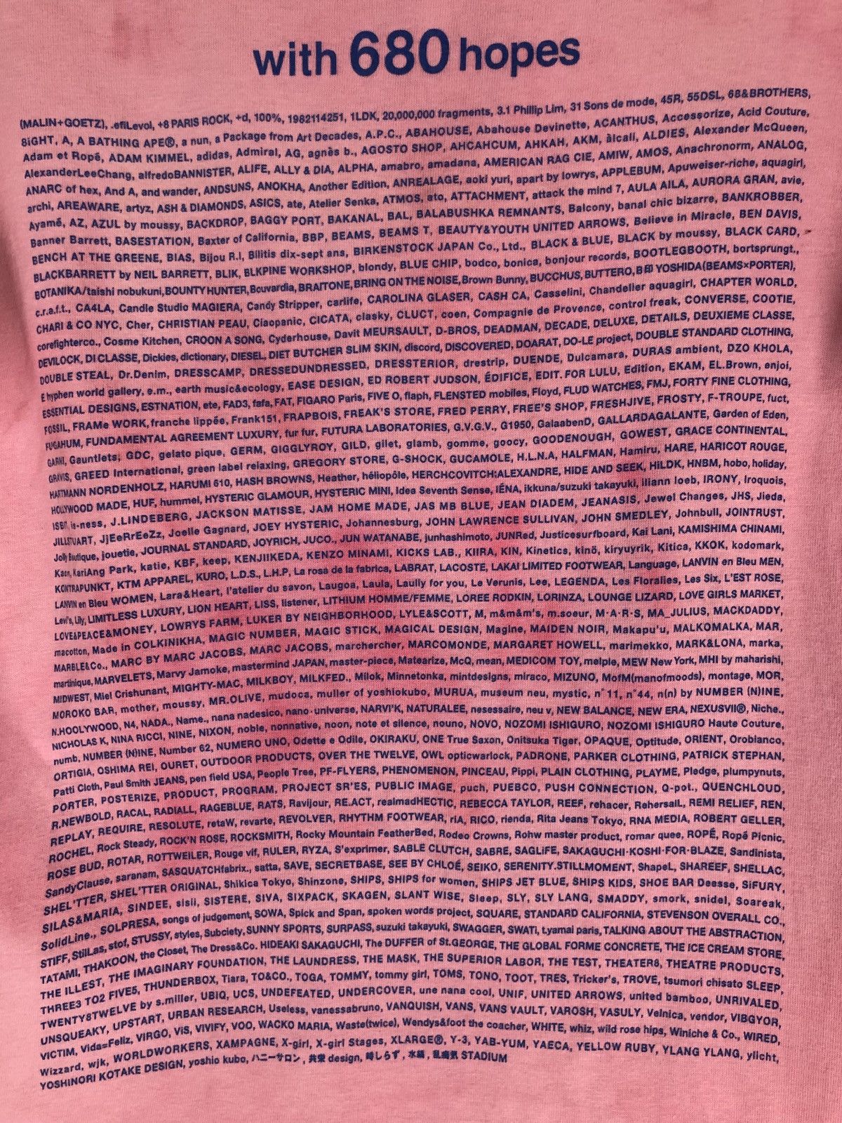 Japanese Brand Start Today with 680 hopes all Brand Designer Tshirt cw21 Size US S / EU 44-46 / 1 - 5 Thumbnail