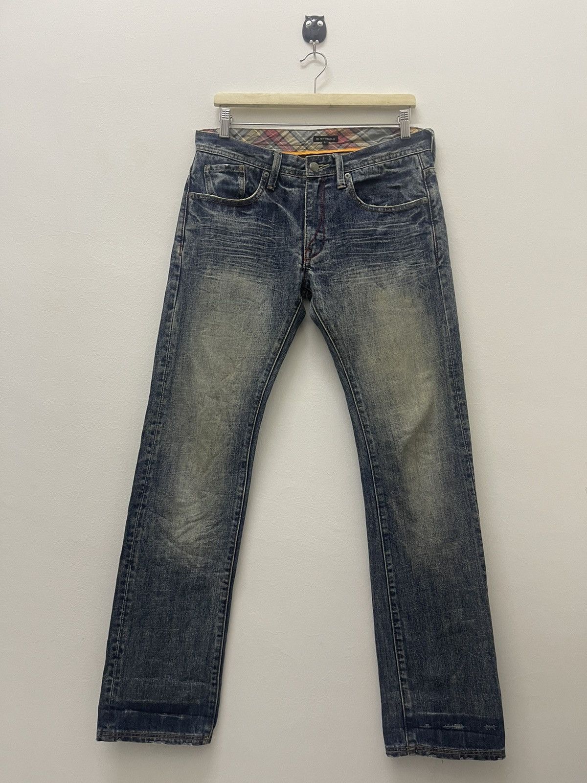 Paul Smith Rare Vintage R NEWBOLD Distressed Denim Jeans Size US 33 - 5 Thumbnail