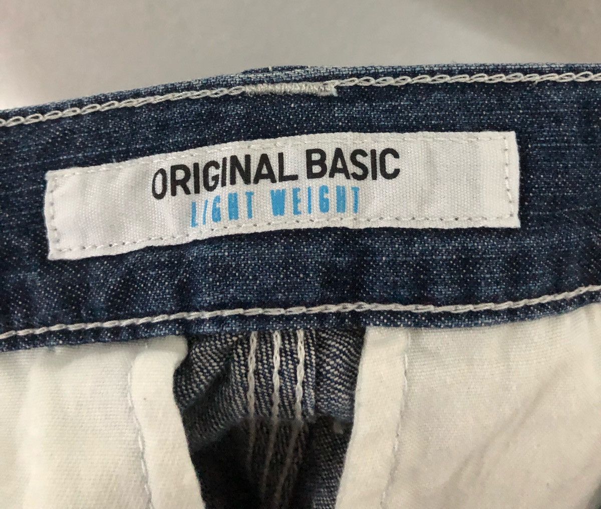 Japanese Brand Original Basic Cargo shot pant Mens Jeans Denim Pants Size US 33 - 4 Thumbnail