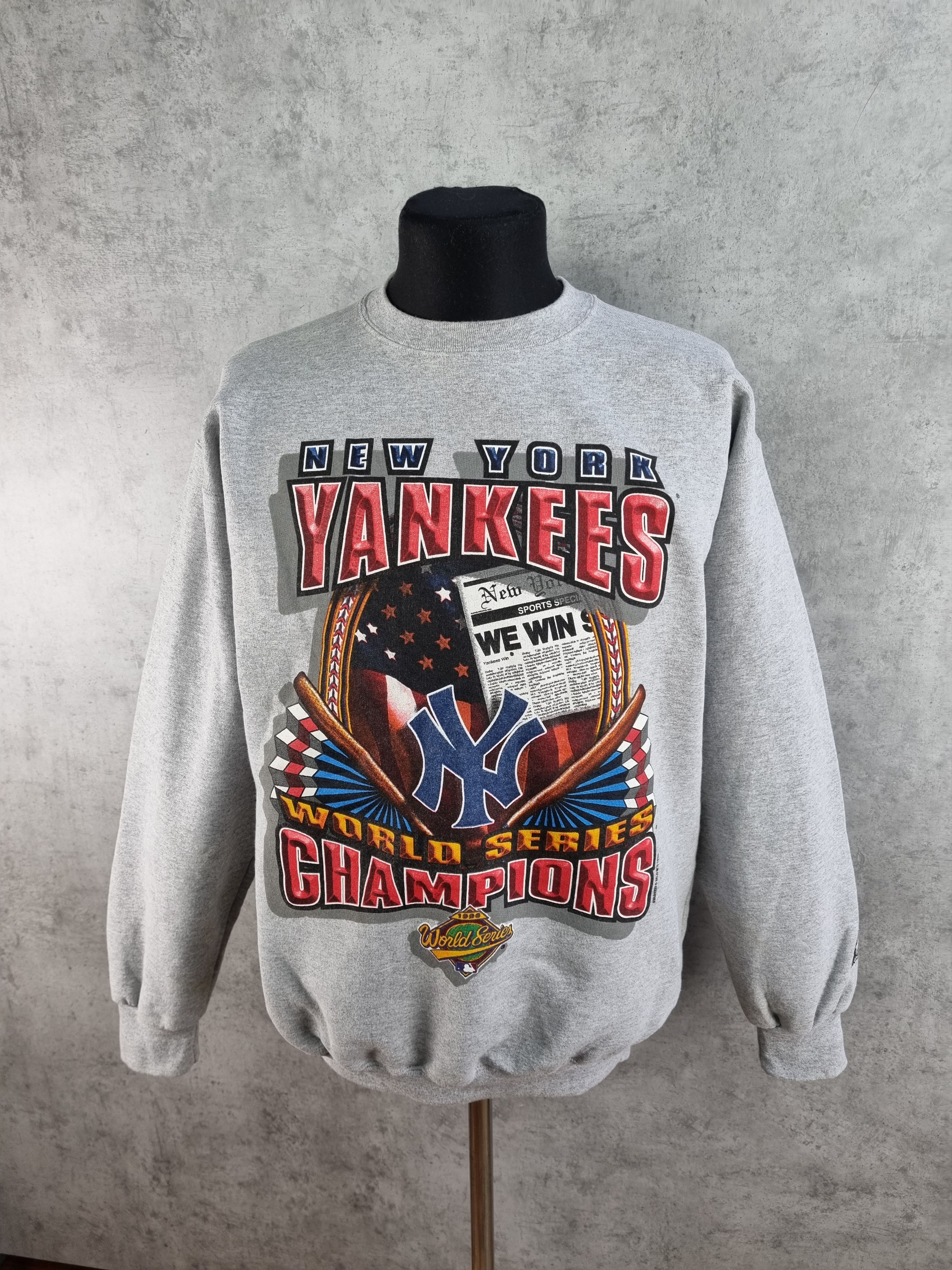 MLB × New York Yankees 1996 New York Yankees World Series Champions Sweatshirt Size US L / EU 52-54 / 3 - 4 Thumbnail