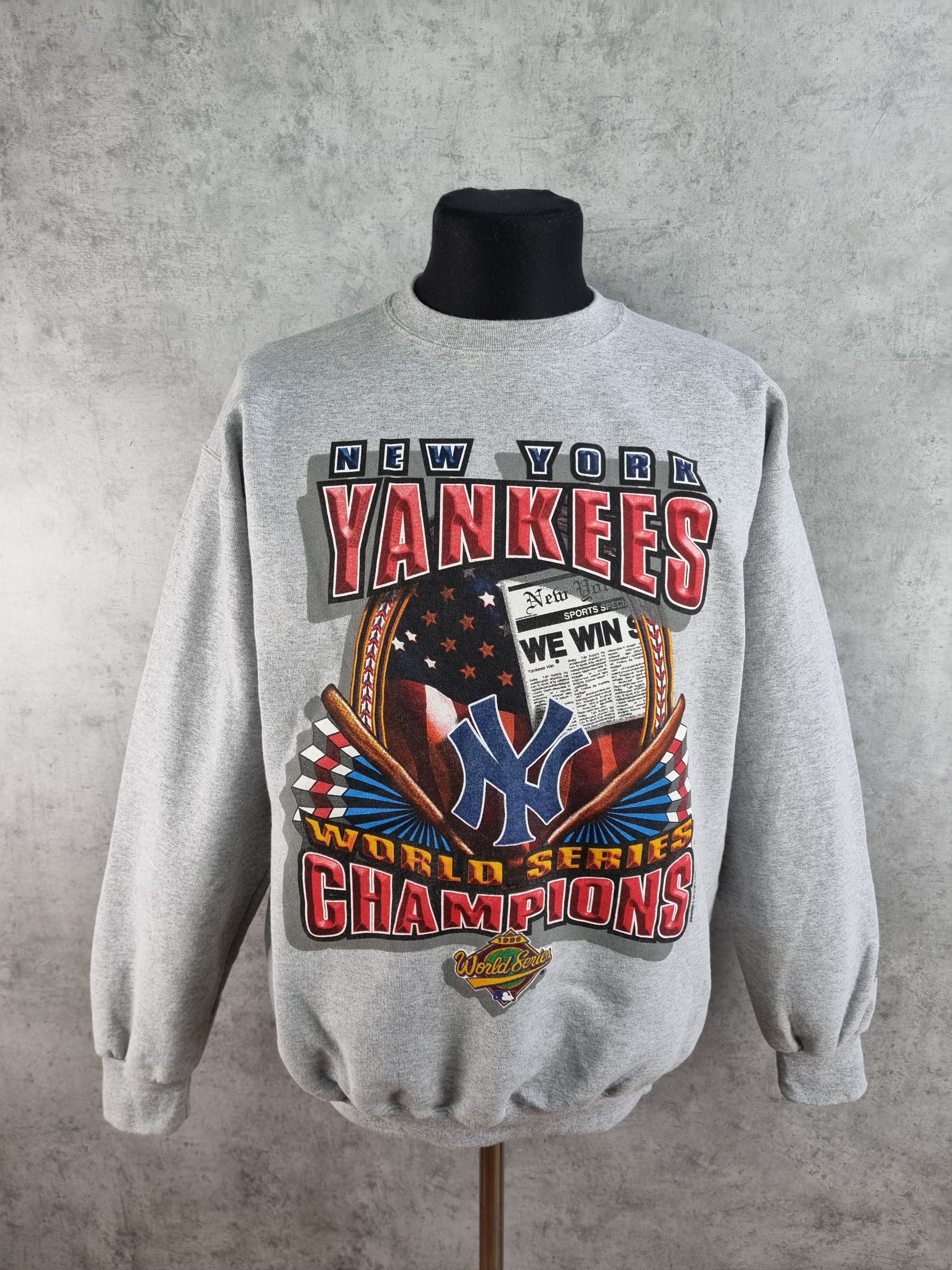 MLB × New York Yankees 1996 New York Yankees World Series Champions Sweatshirt Size US L / EU 52-54 / 3 - 1 Thumbnail