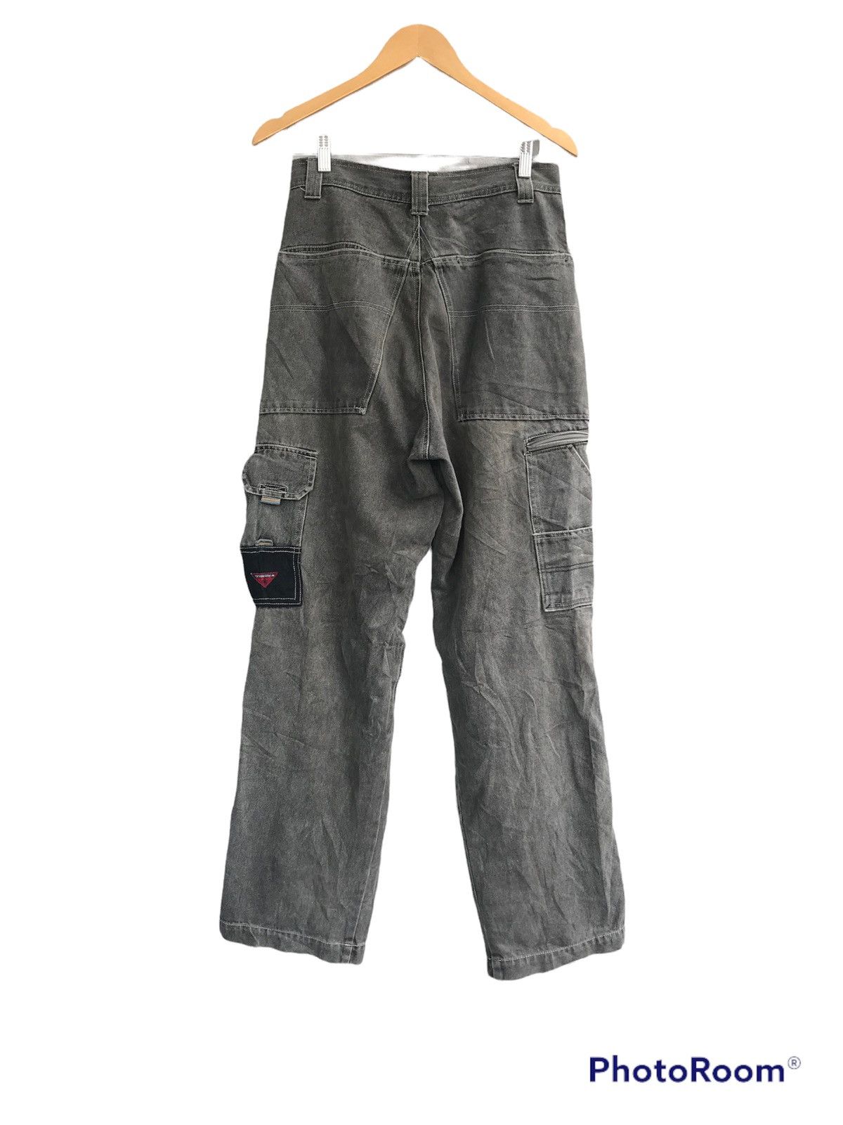 Japanese Brand × Vintage Japanese Brand Baggy Cargo Jeans Size US 30 / EU 46 - 9 Thumbnail