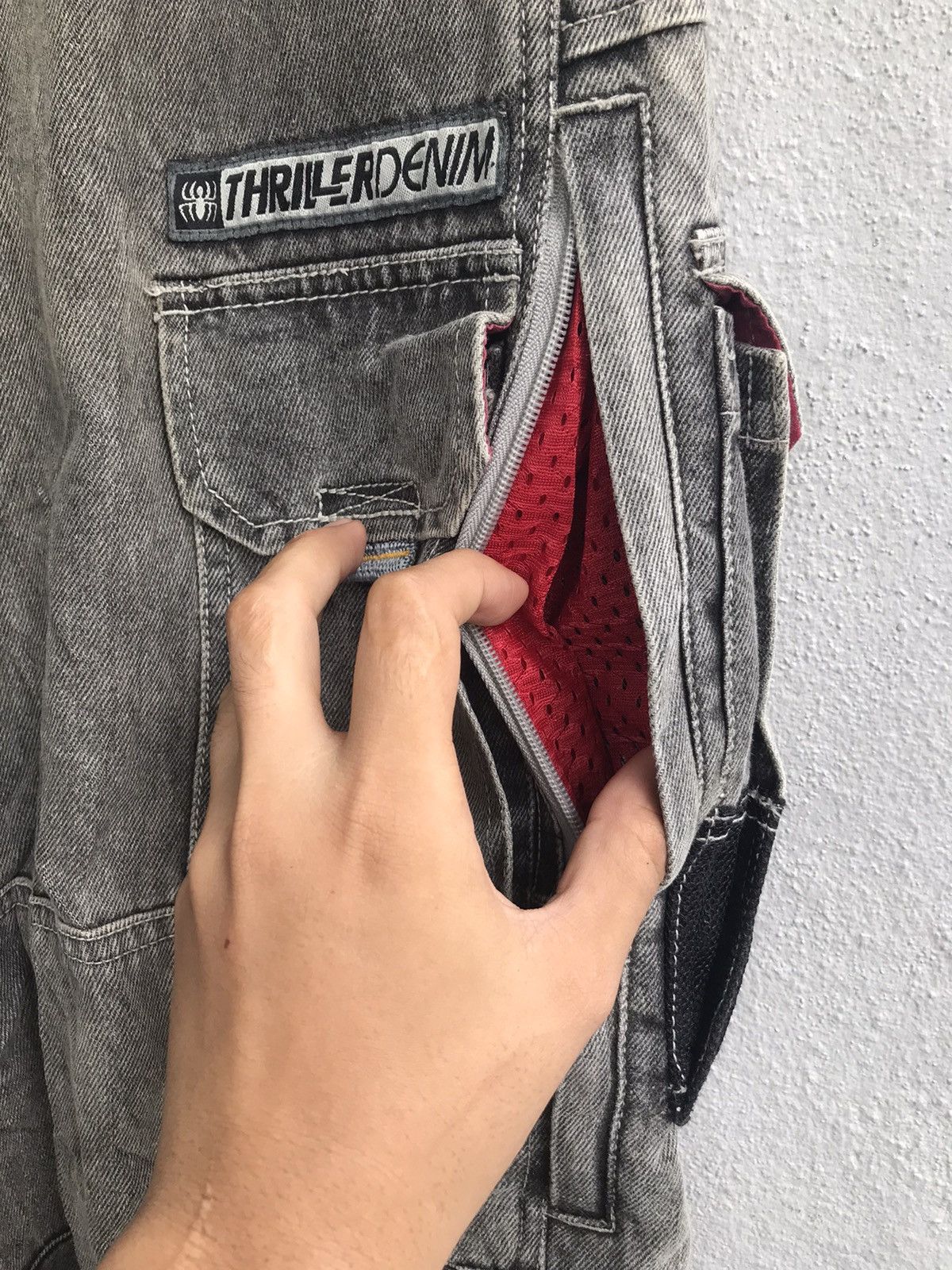 Japanese Brand × Vintage Japanese Brand Baggy Cargo Jeans Size US 30 / EU 46 - 7 Thumbnail
