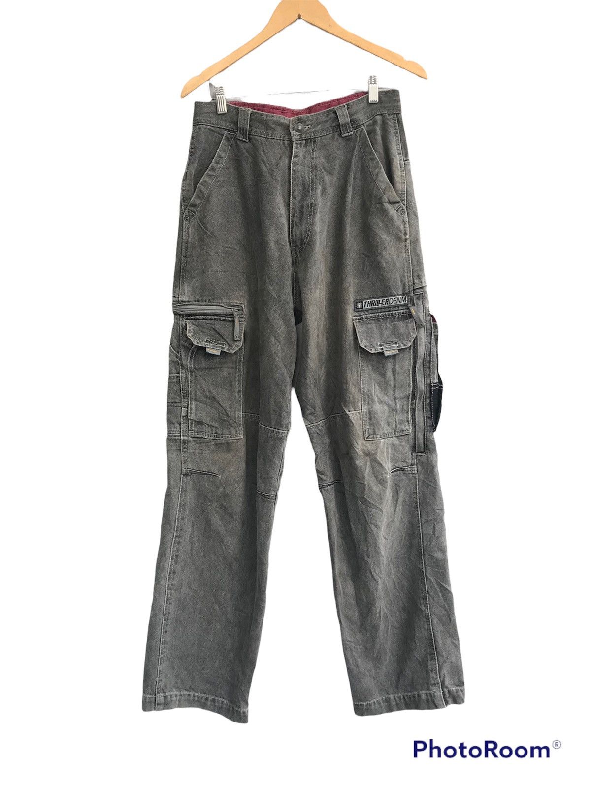 Japanese Brand × Vintage Japanese Brand Baggy Cargo Jeans Size US 30 / EU 46 - 1 Thumbnail