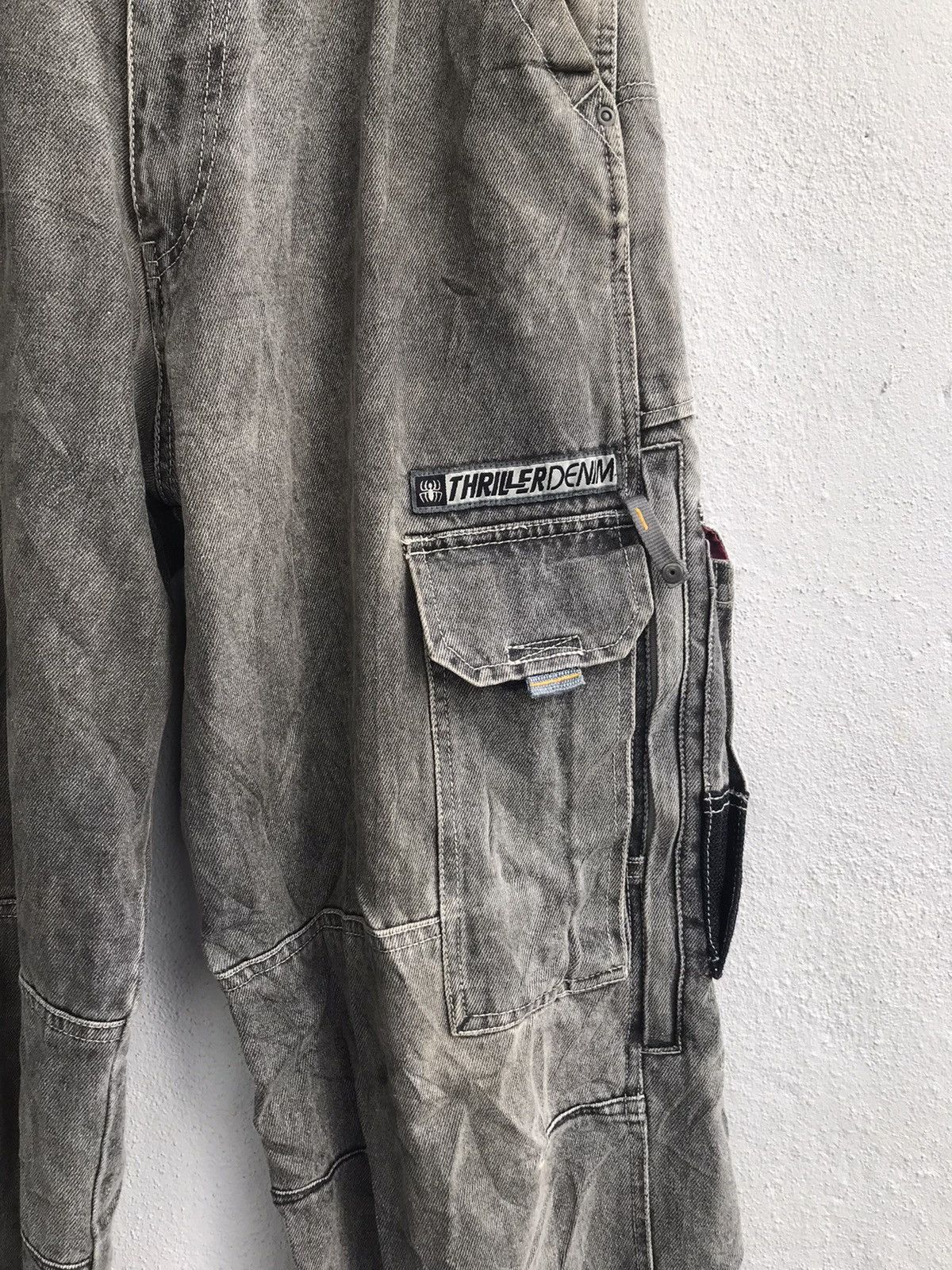 Japanese Brand × Vintage Japanese Brand Baggy Cargo Jeans Size US 30 / EU 46 - 3 Thumbnail