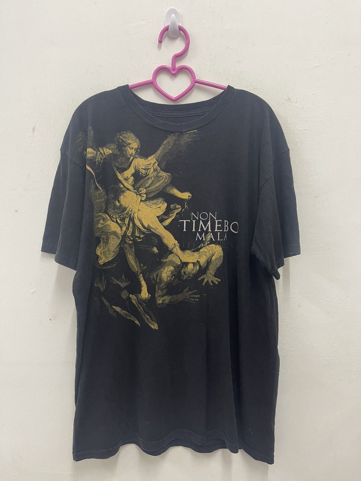 American Apparel Rare Vintage RANGER UP I Fear No Evil Saint Michael Tee Size US M / EU 48-50 / 2 - 1 Thumbnail