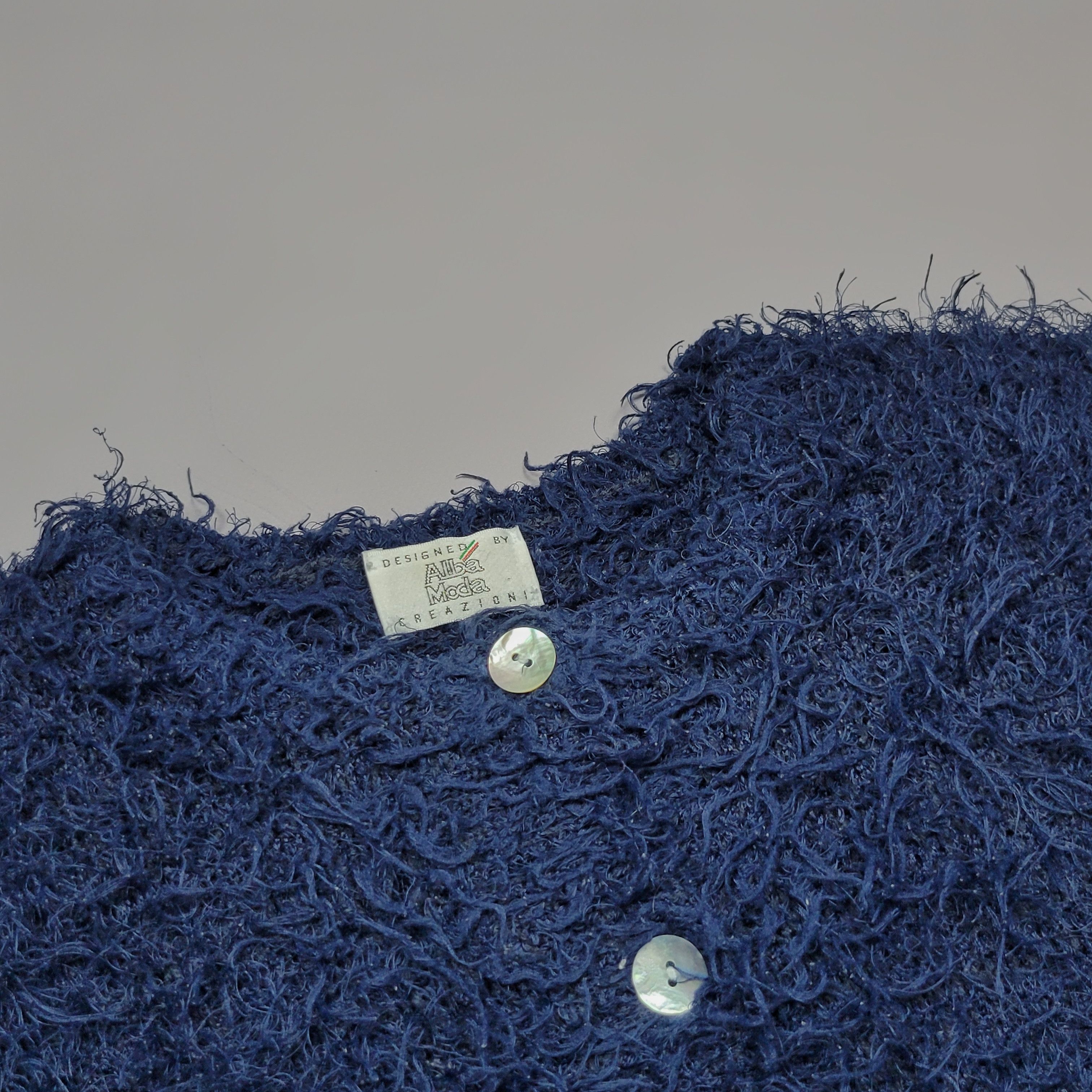 Japanese Brand Vintage Shaggy Knit Mohair Fuzzy Cardigan Size US S / EU 44-46 / 1 - 3 Thumbnail