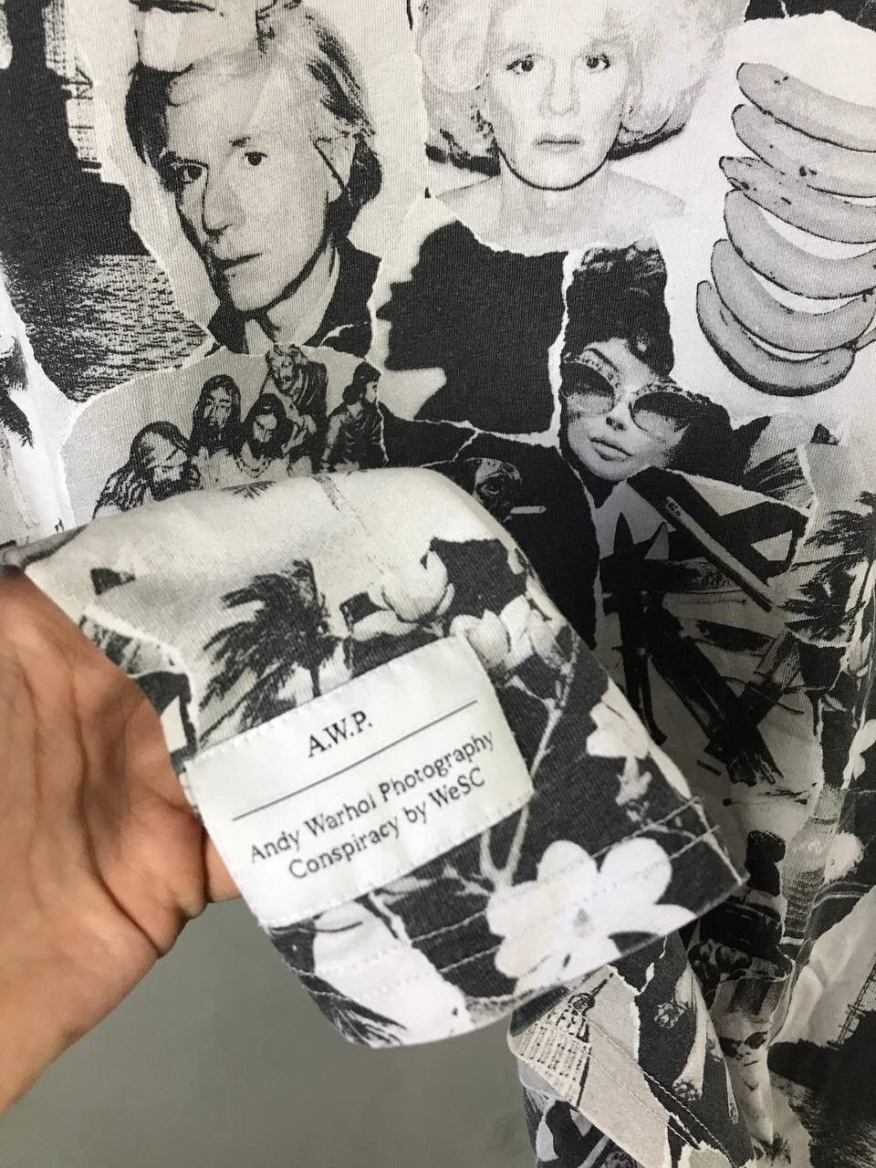 Andy Warhol Andy Warhol photography art wesc tee Size US L / EU 52-54 / 3 - 4 Thumbnail