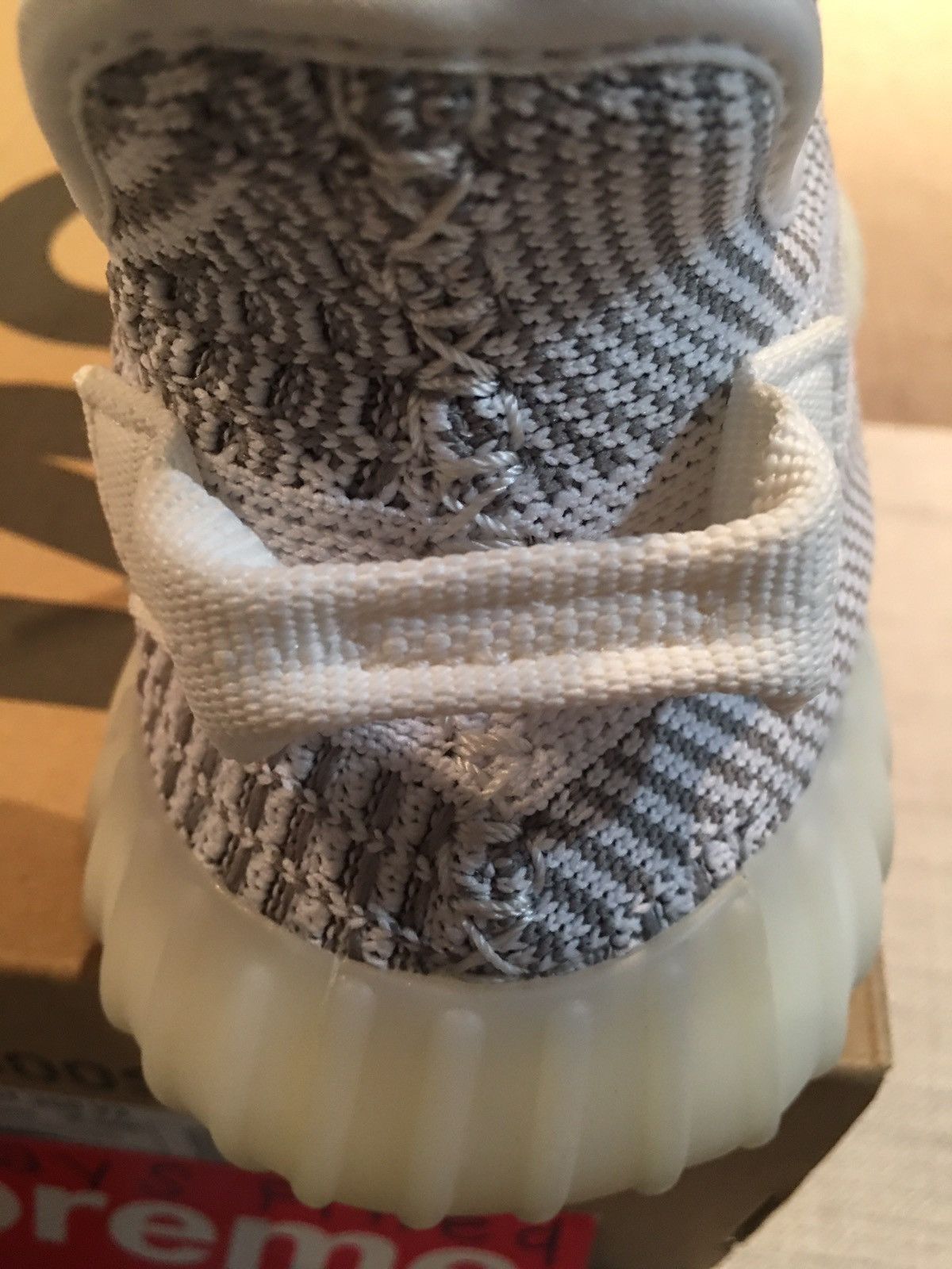 Adidas Yeezy Boost 350 V2 Static Non-Reflective 2018 Size US 8 / EU 41 - 8 Thumbnail