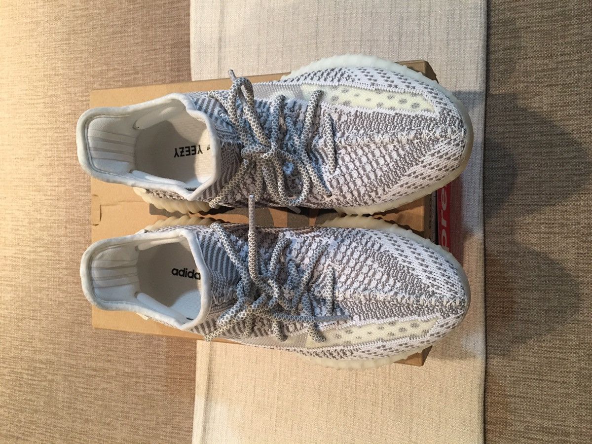 Adidas Yeezy Boost 350 V2 Static Non-Reflective 2018 Size US 8 / EU 41 - 4 Thumbnail