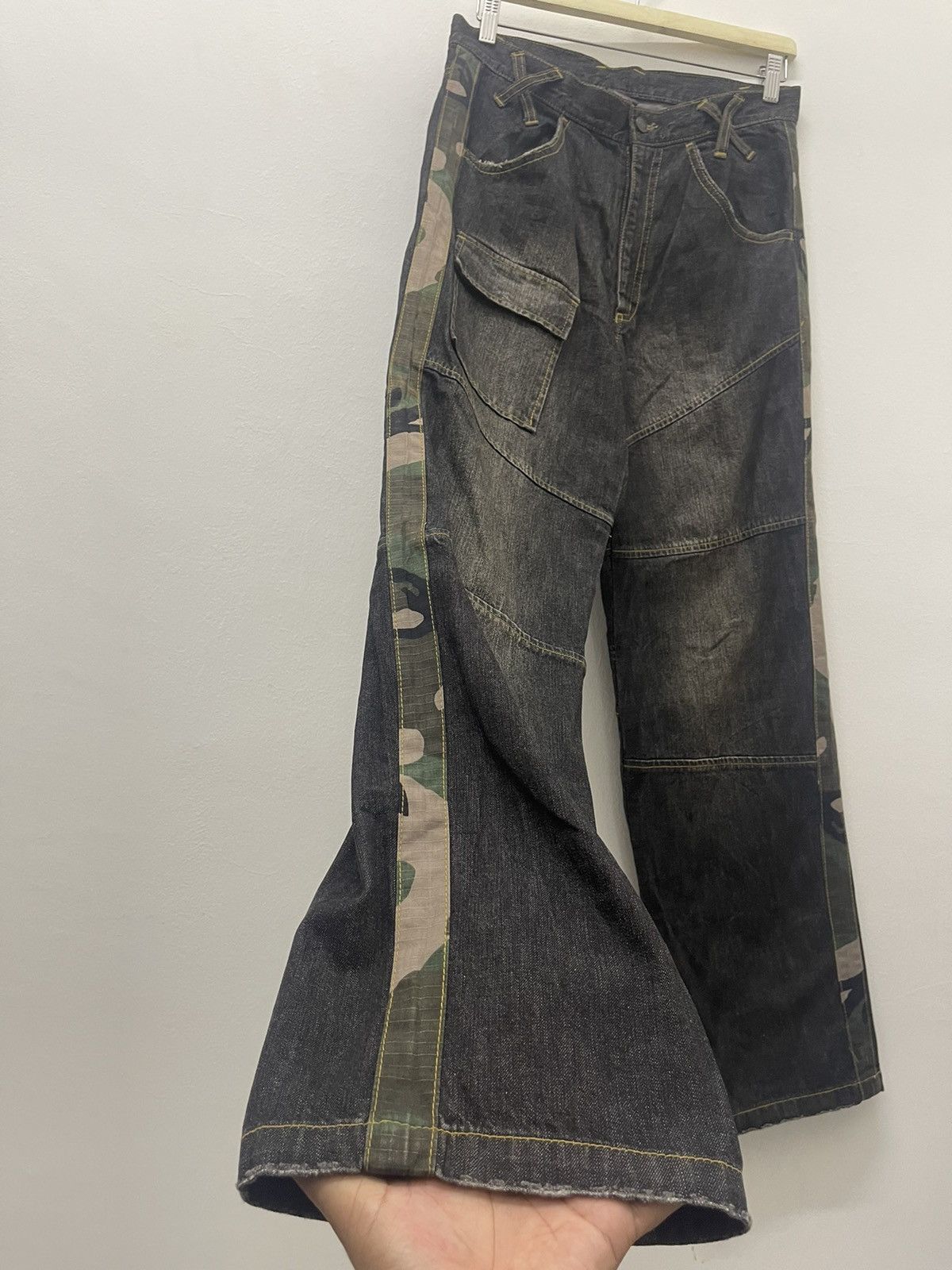 Tony Hawk Rare Vintage TONY HAWK Multi Pockets Cargo Tactical Pant Size US 30 / EU 46 - 2 Thumbnail