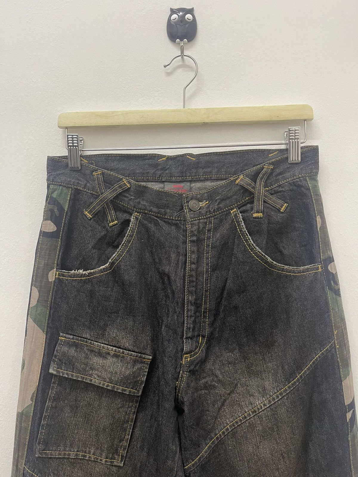 Tony Hawk Rare Vintage TONY HAWK Multi Pockets Cargo Tactical Pant Size US 30 / EU 46 - 5 Thumbnail