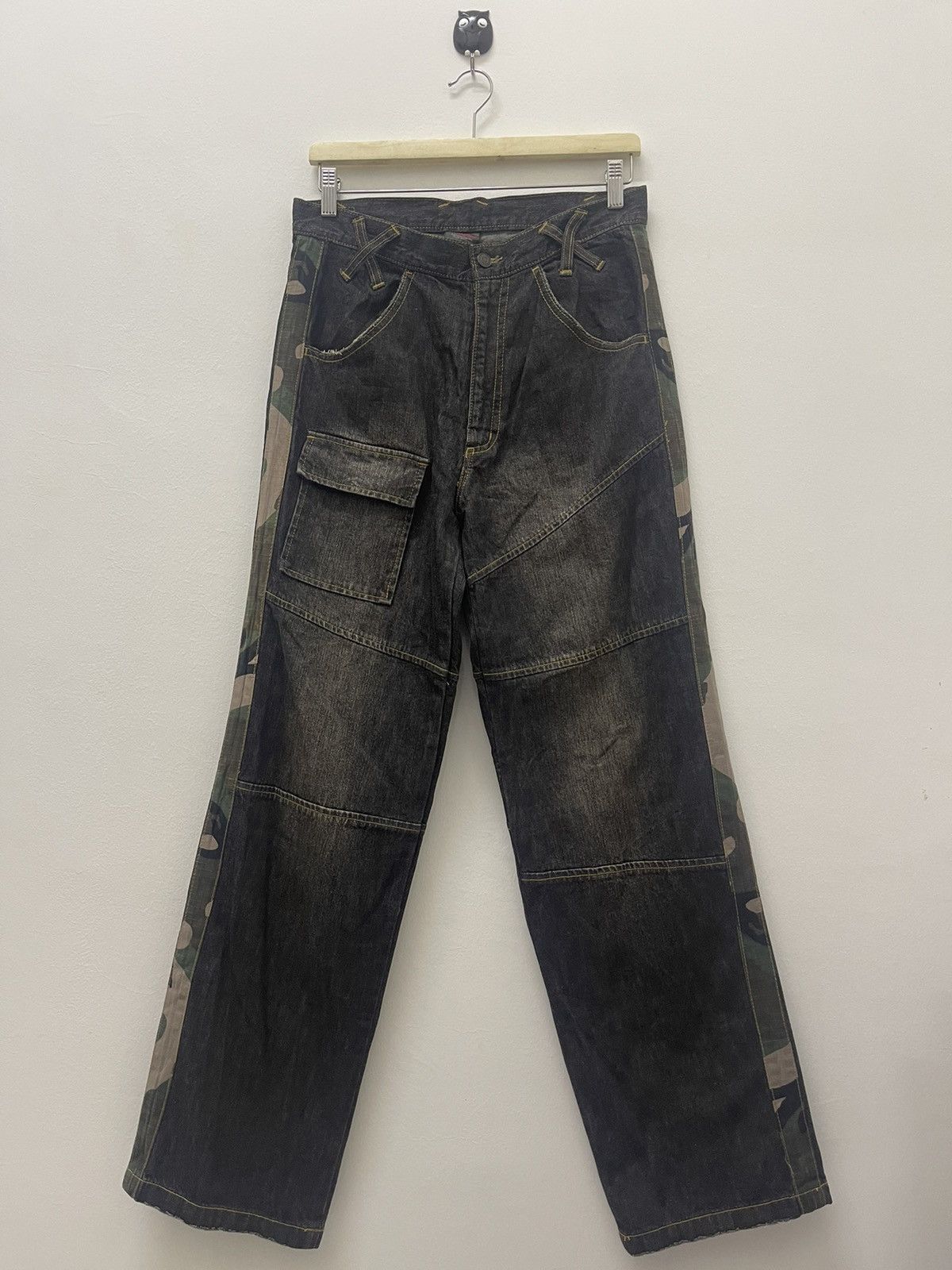 Tony Hawk Rare Vintage TONY HAWK Multi Pockets Cargo Tactical Pant Size US 30 / EU 46 - 1 Thumbnail