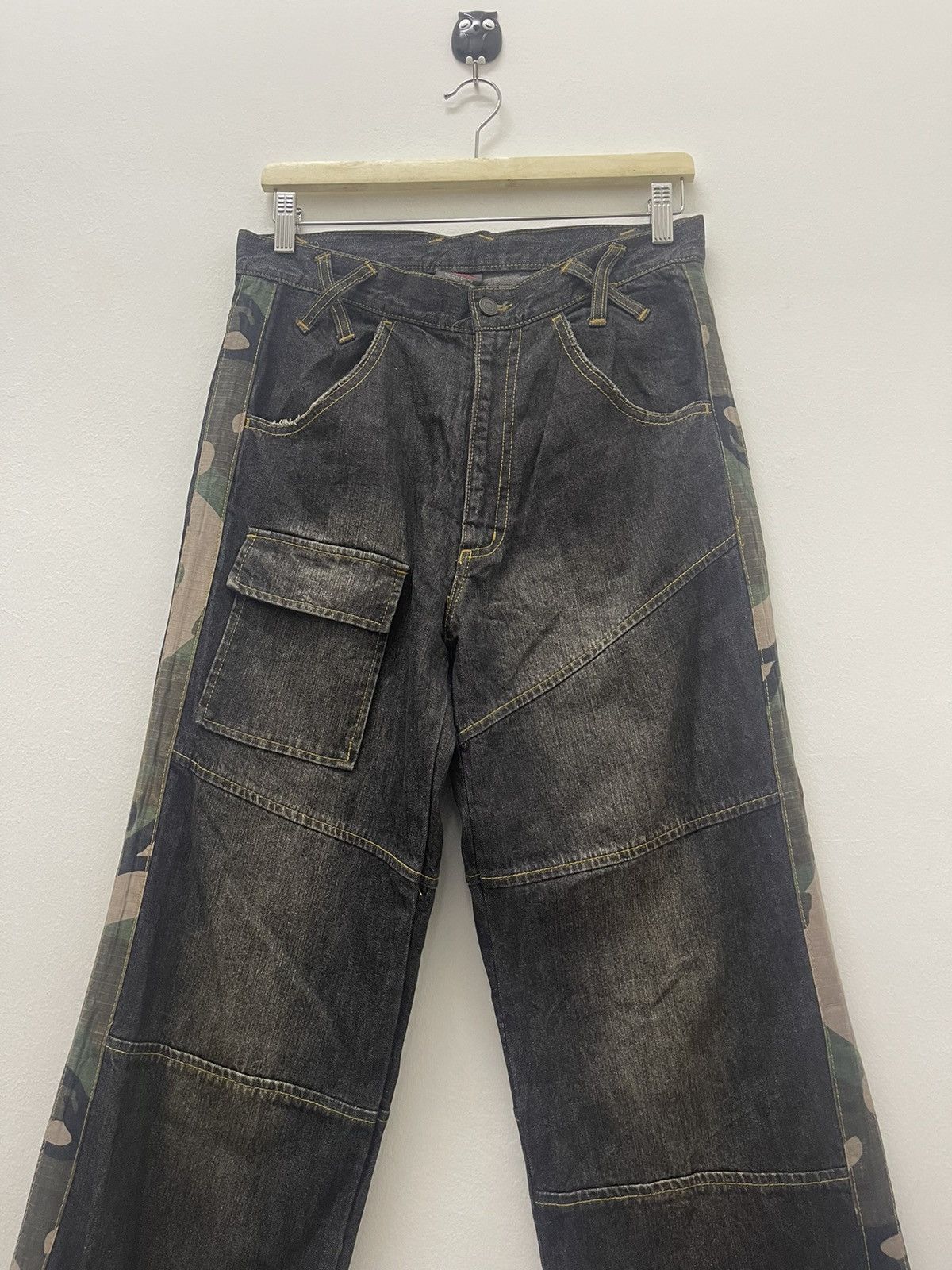 Tony Hawk Rare Vintage TONY HAWK Multi Pockets Cargo Tactical Pant Size US 30 / EU 46 - 4 Thumbnail