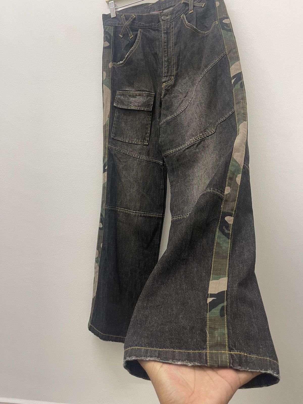 Tony Hawk Rare Vintage TONY HAWK Multi Pockets Cargo Tactical Pant Size US 30 / EU 46 - 3 Thumbnail