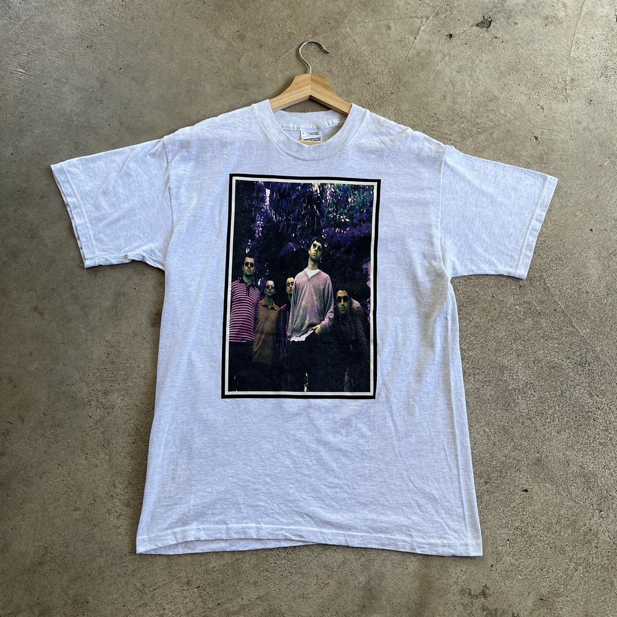 Band Tees × Vintage Vintage Oasis Be Here Now Tshirt Size US L / EU 52-54 / 3 - 1 Thumbnail