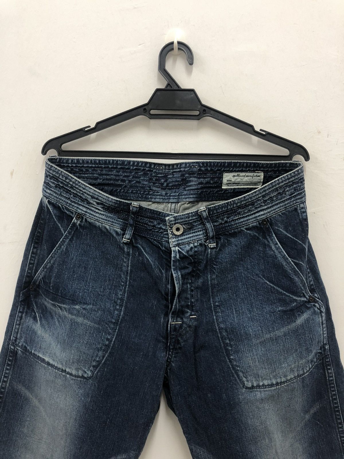 Spellbound Rare Vintage SPELLBOUND Japan Made Buckle Back Shorts Jeans Size US 30 / EU 46 - 4 Thumbnail
