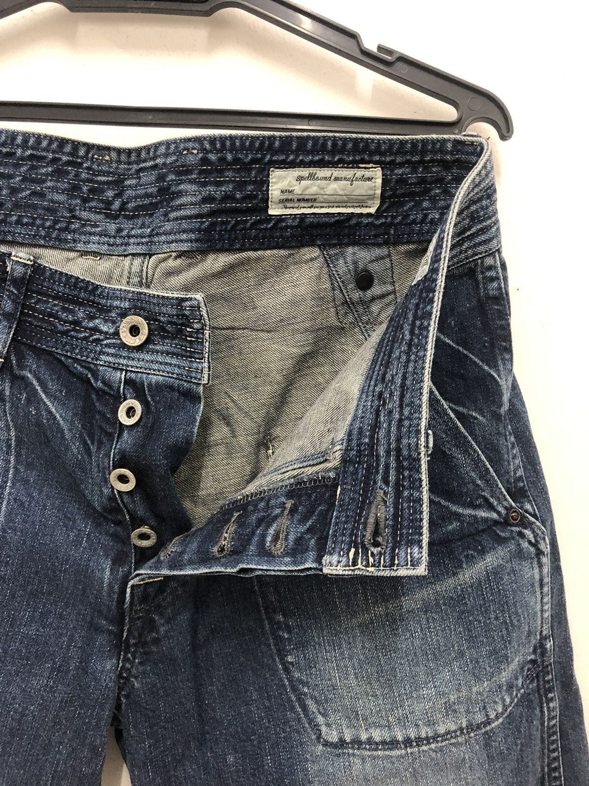 Spellbound Rare Vintage SPELLBOUND Japan Made Buckle Back Shorts Jeans Size US 30 / EU 46 - 5 Thumbnail
