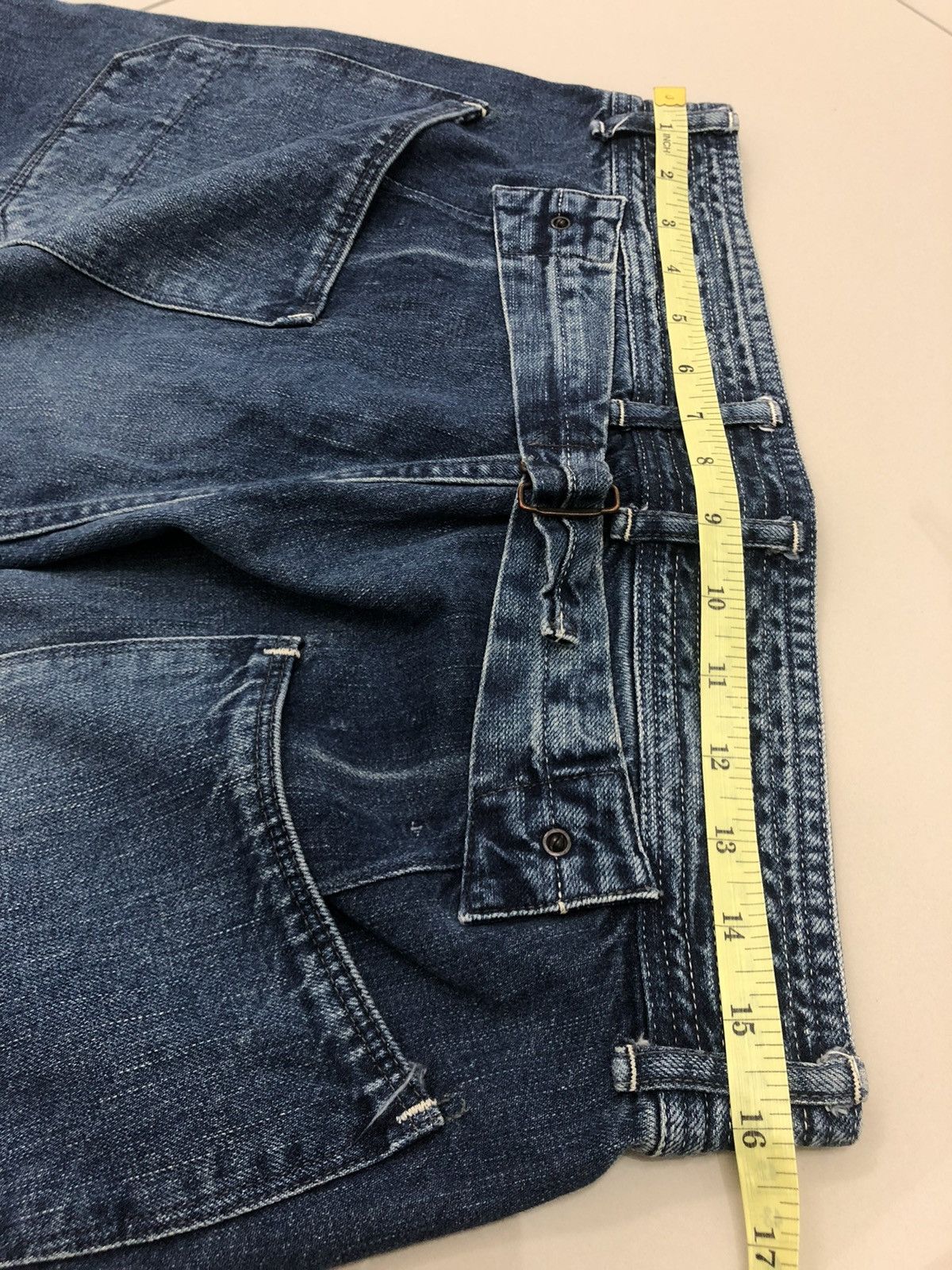 Spellbound Rare Vintage SPELLBOUND Japan Made Buckle Back Shorts Jeans Size US 30 / EU 46 - 9 Thumbnail