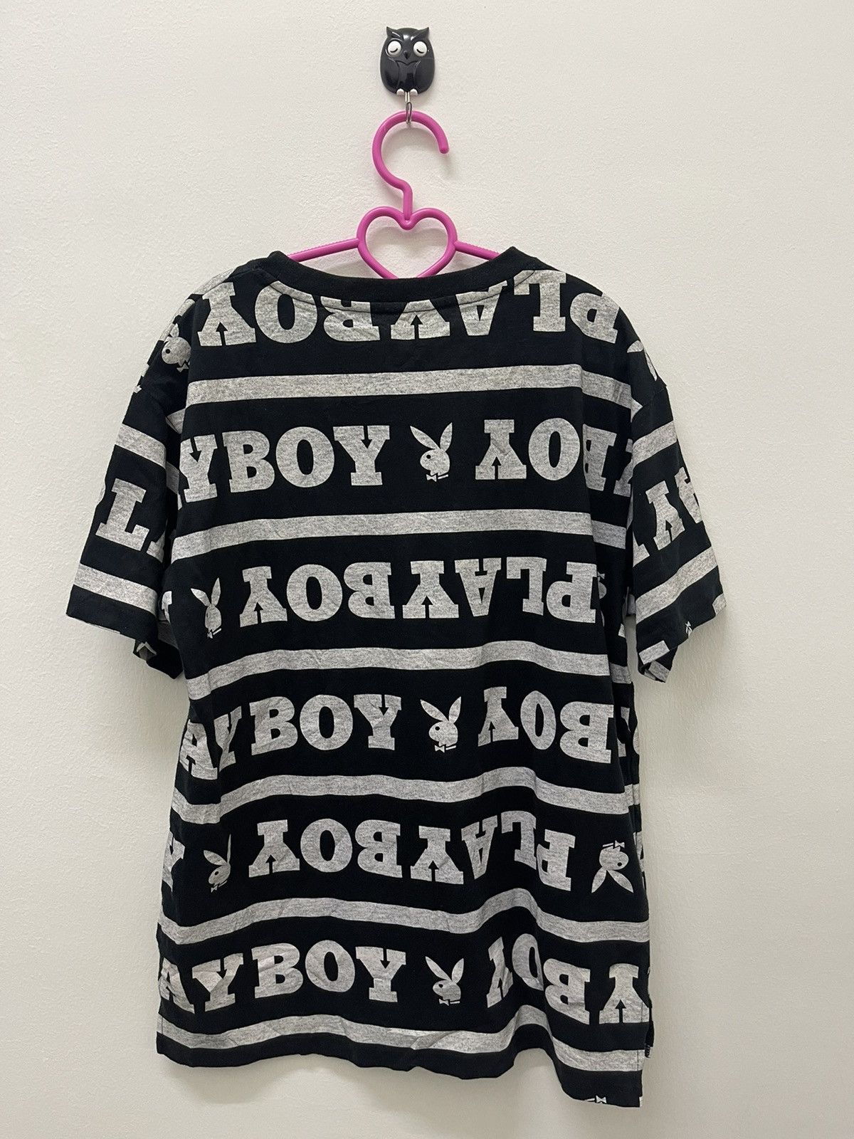 Playboy Rare Vintage PLAYBOY Spell Out Big Logo Full All Over Size US M / EU 48-50 / 2 - 4 Thumbnail