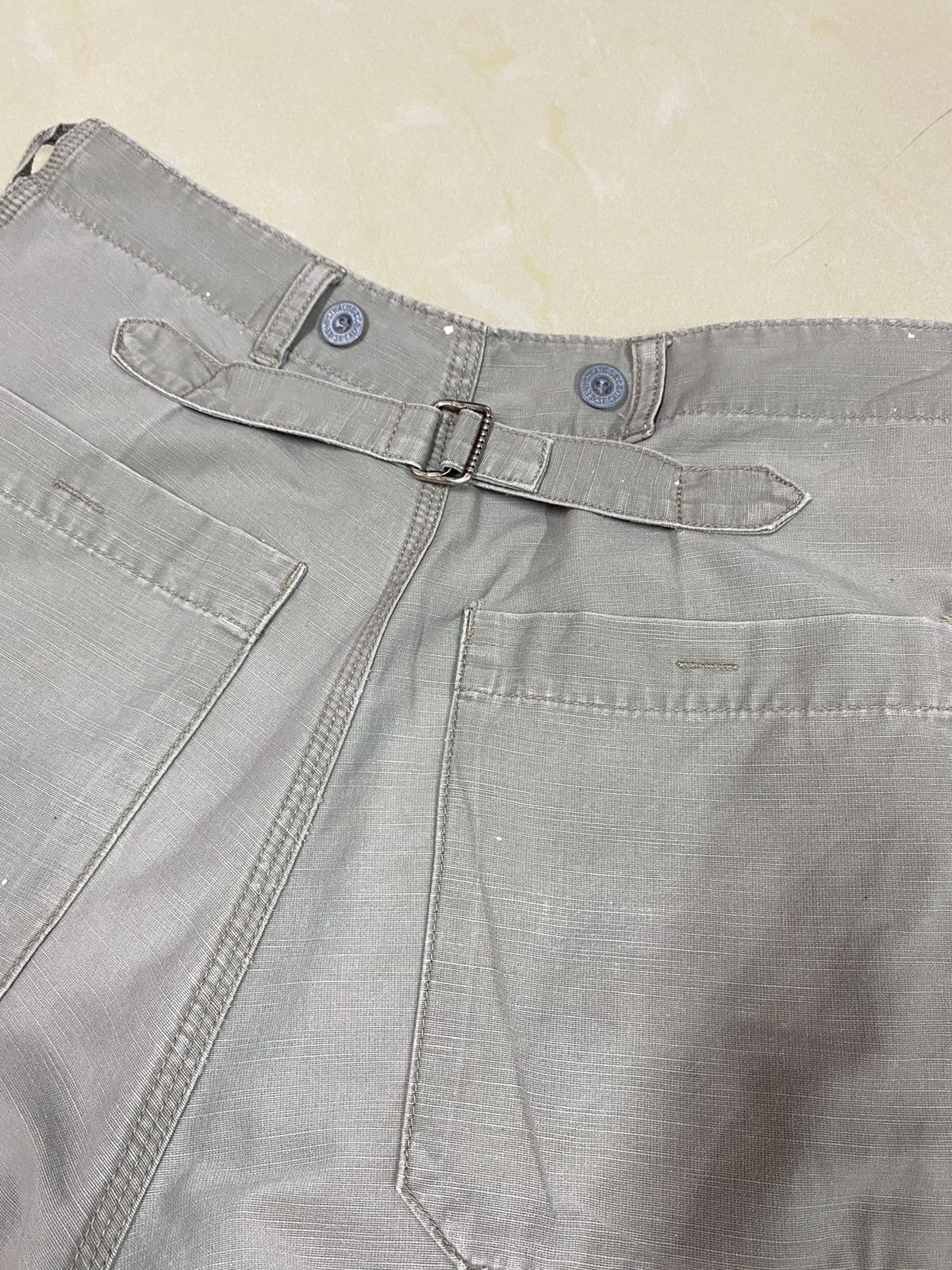 Levi's × Orslow Levis Distressed Dirty Wide Leg Baggy Baker Pants Size US 30 / EU 46 - 9 Thumbnail