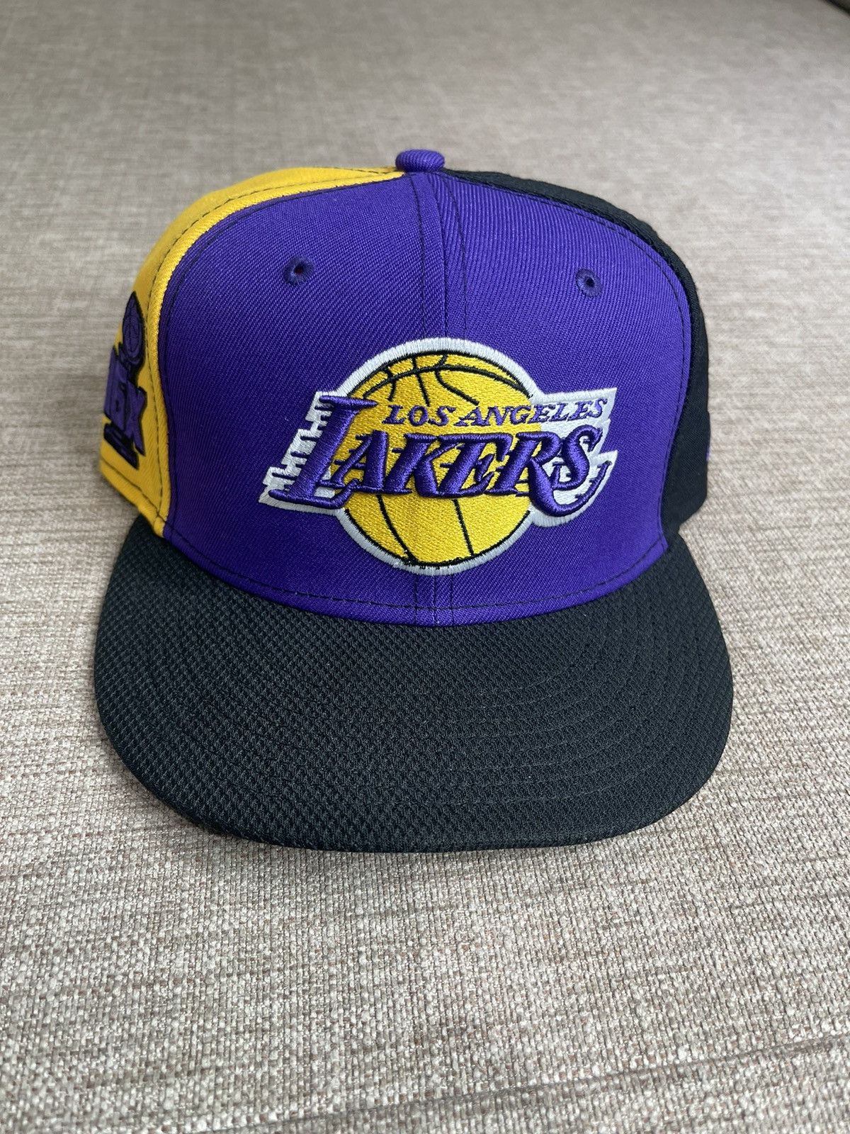 New Era Los Angeles Lakers Vintage 16X Champion Hat Size ONE SIZE - 1 Thumbnail