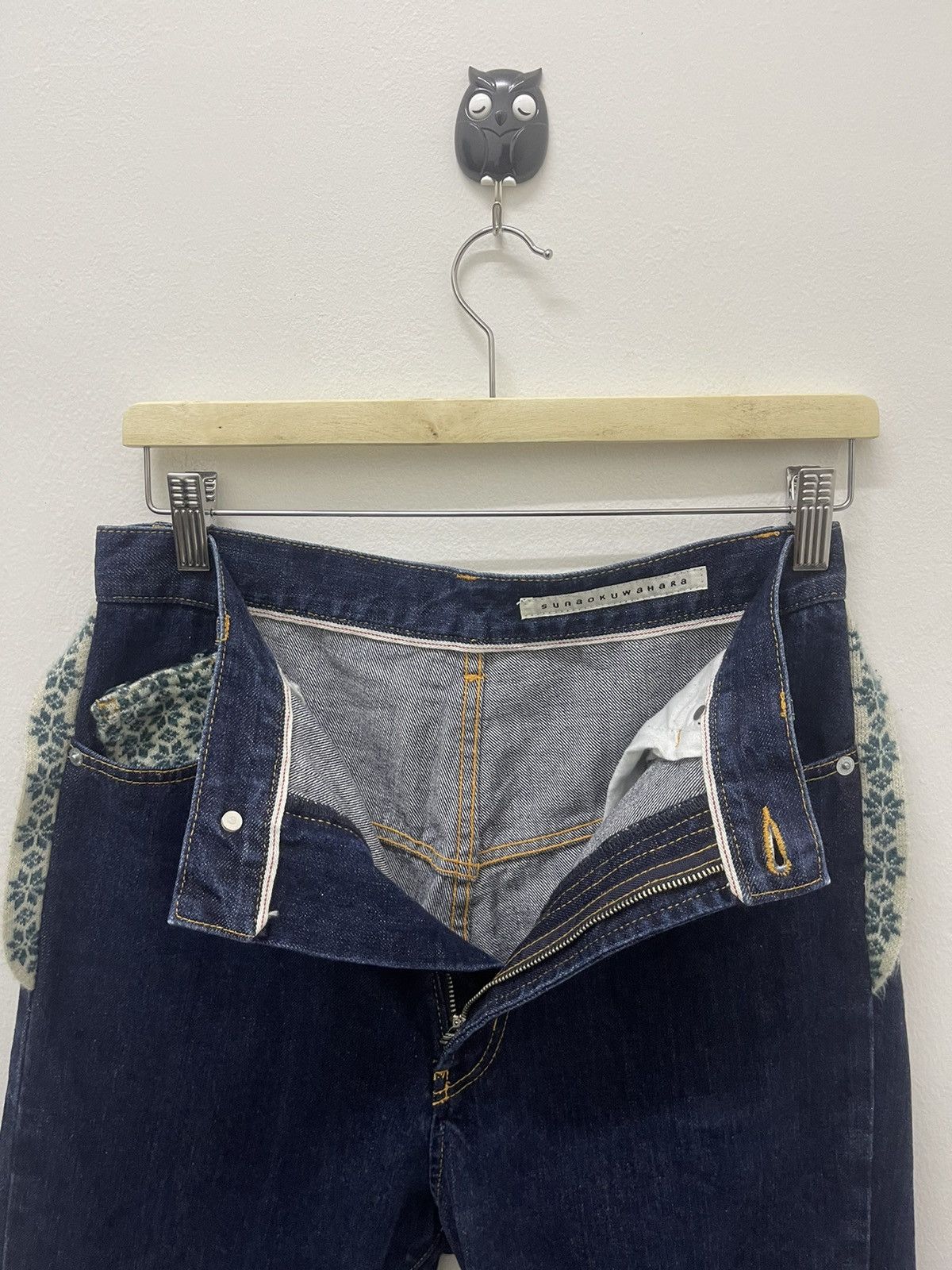 Issey Miyake Rare Vintage SUNAO KUWAHARA Issey Miyake Denim Jeans Size US 28 / EU 44 - 6 Thumbnail