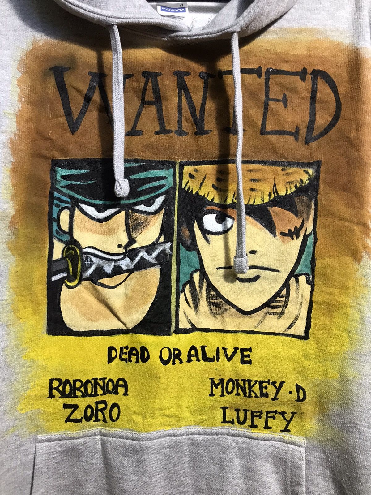 Anime × Japanese Brand One piece hoodie roronoa zoro monkey luffy Size US XL / EU 56 / 4 - 4 Thumbnail