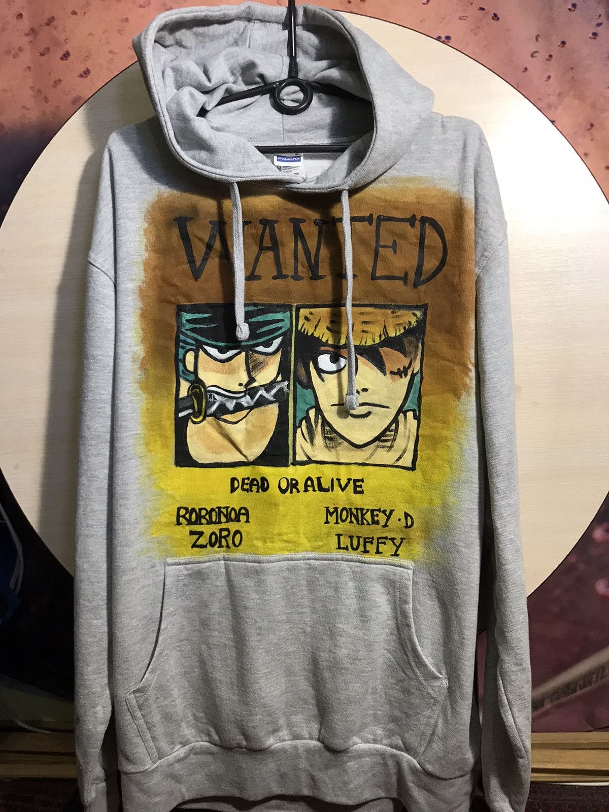 Anime × Japanese Brand One piece hoodie roronoa zoro monkey luffy Size US XL / EU 56 / 4 - 3 Thumbnail
